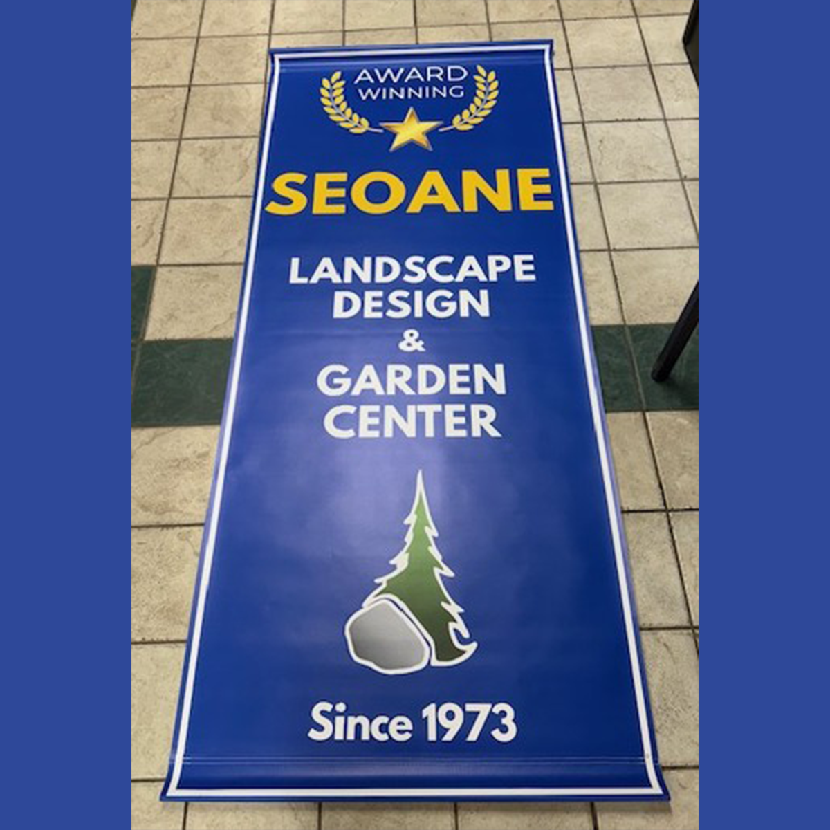 Large XXL Window Tint Advertising Vinyl Banner - Custom Sizes For Signs & Flags