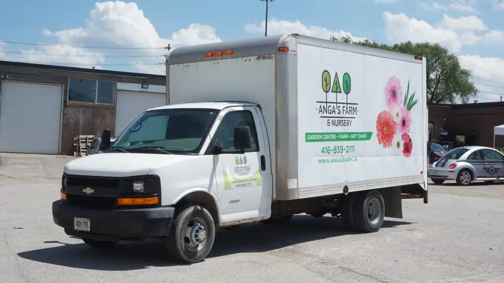 Angas-Farm's GMC 4500 Box Truck Wrap