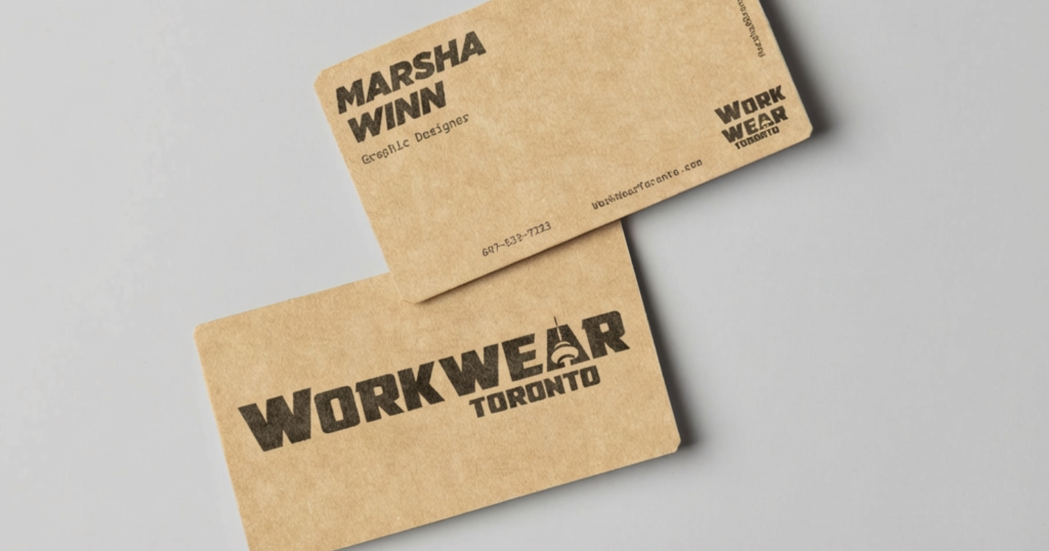 Kraft Business Cards