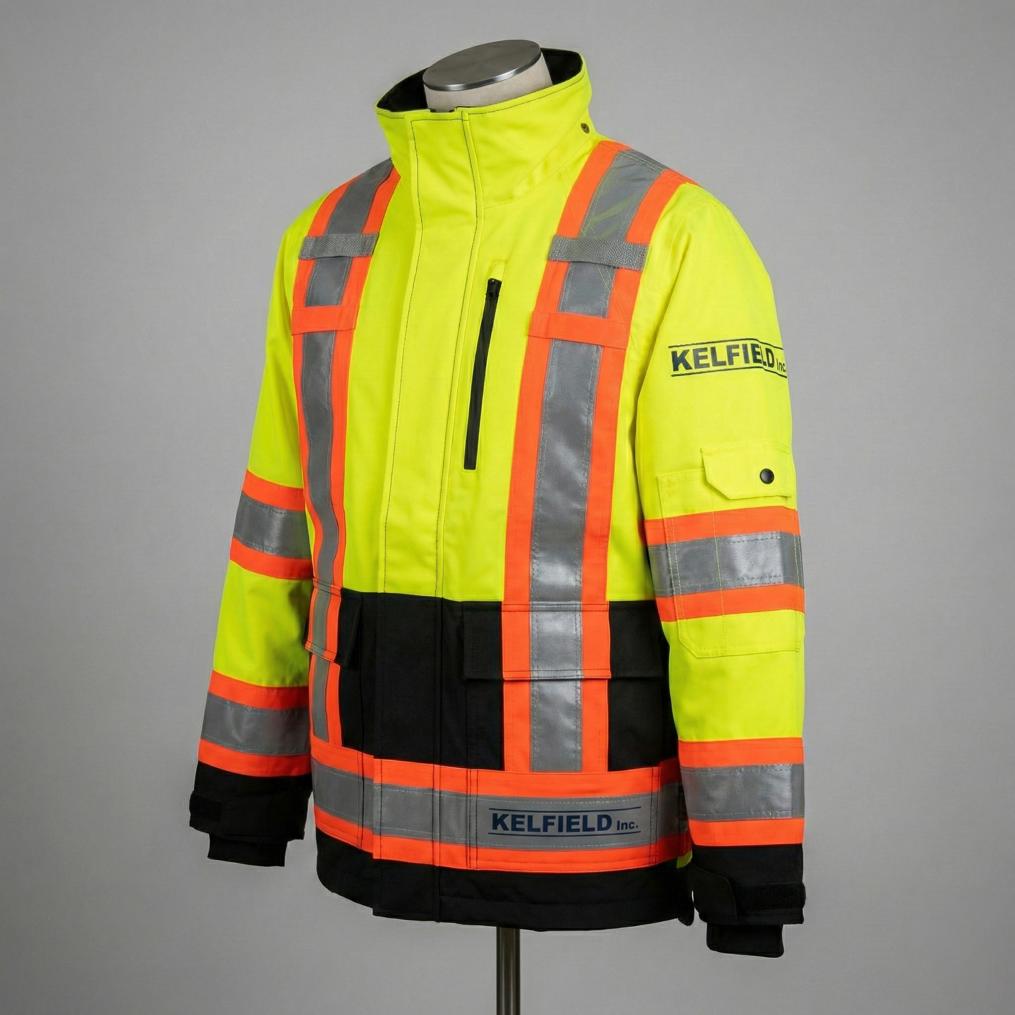 Safety wear on a mannequin