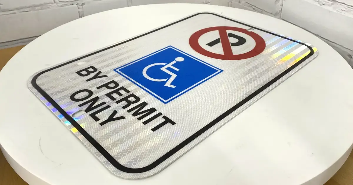 12 x 18 Reflective Parking Signs - Branding Centres 12 x 18 Reflective Parking Signs - Branding Centres