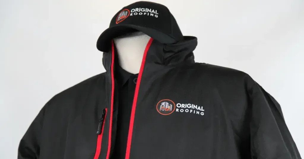 Original Roofing embroidery polo shirts