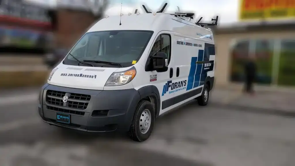 Foran’s Roofing Dodge Ram Decals