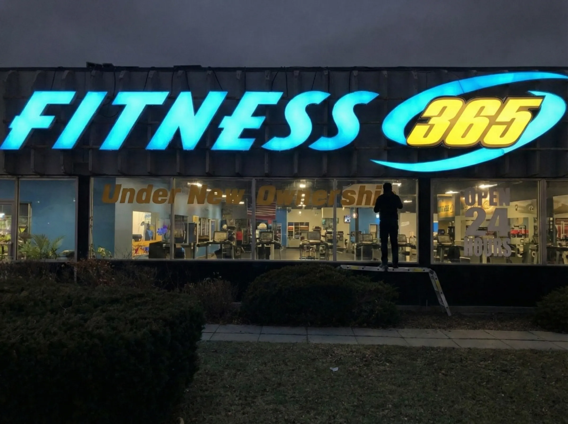 Fitness 365 Signage