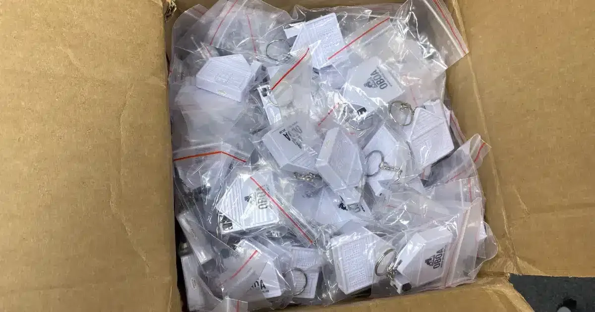 OBOA Custom Measuring Tape Keychains - Promotional Products