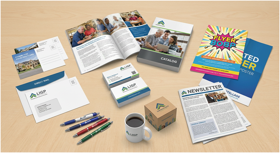 print marketing materials