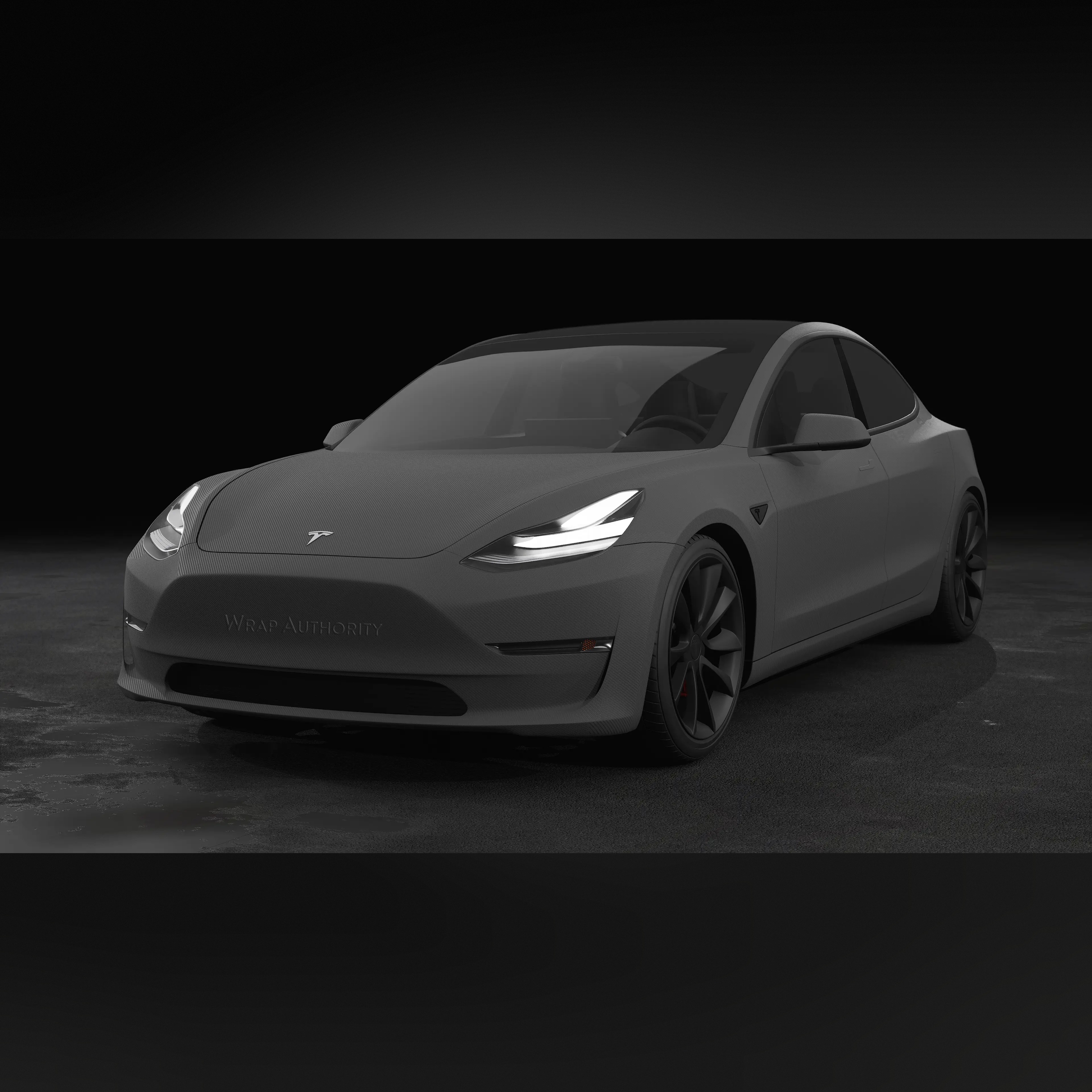 3M 2080  ANTHRACITE CARBON FIBER VINYL WRAP | CFS201