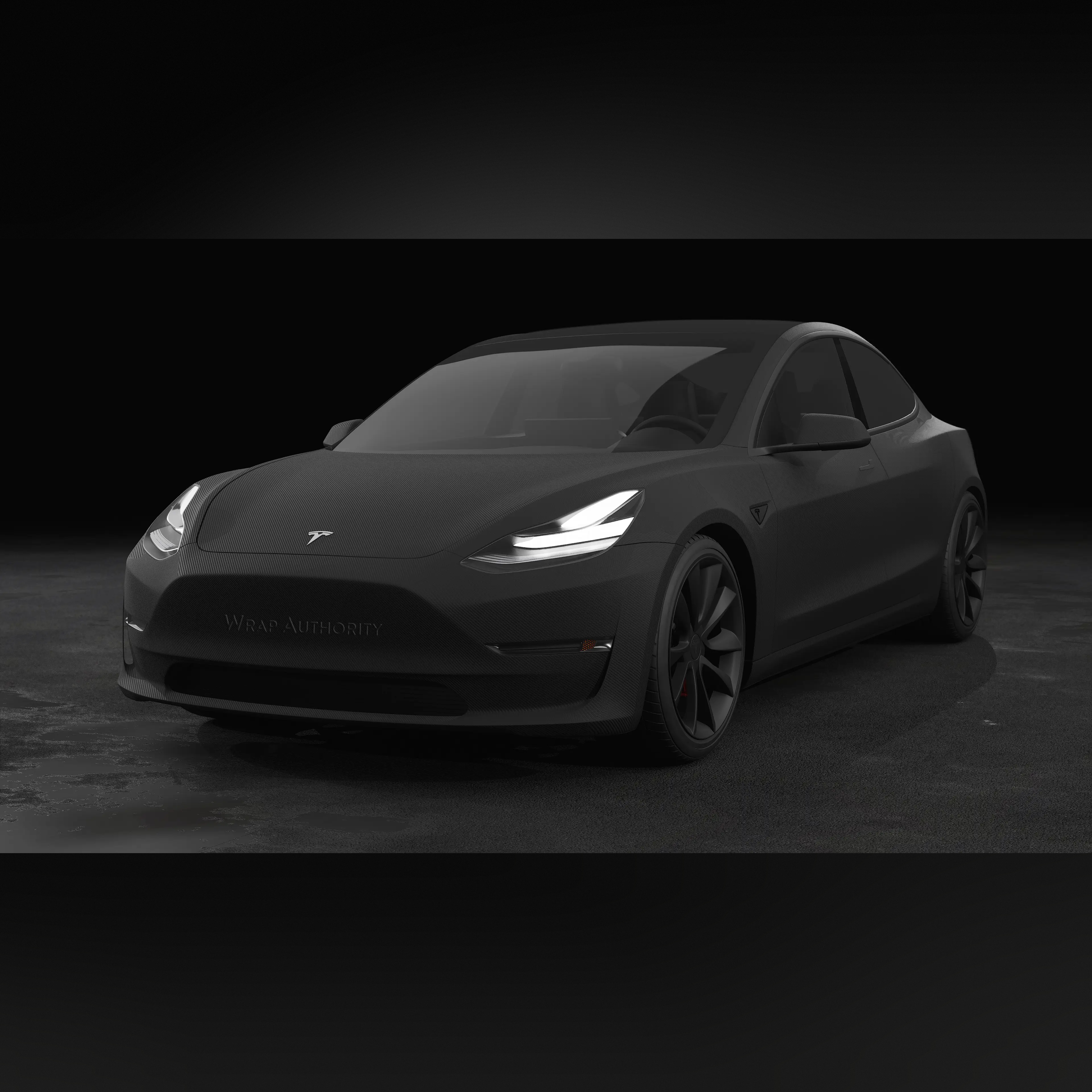 3M 2080  BLACK CARBON FIBER VINYL WRAP | CFS12