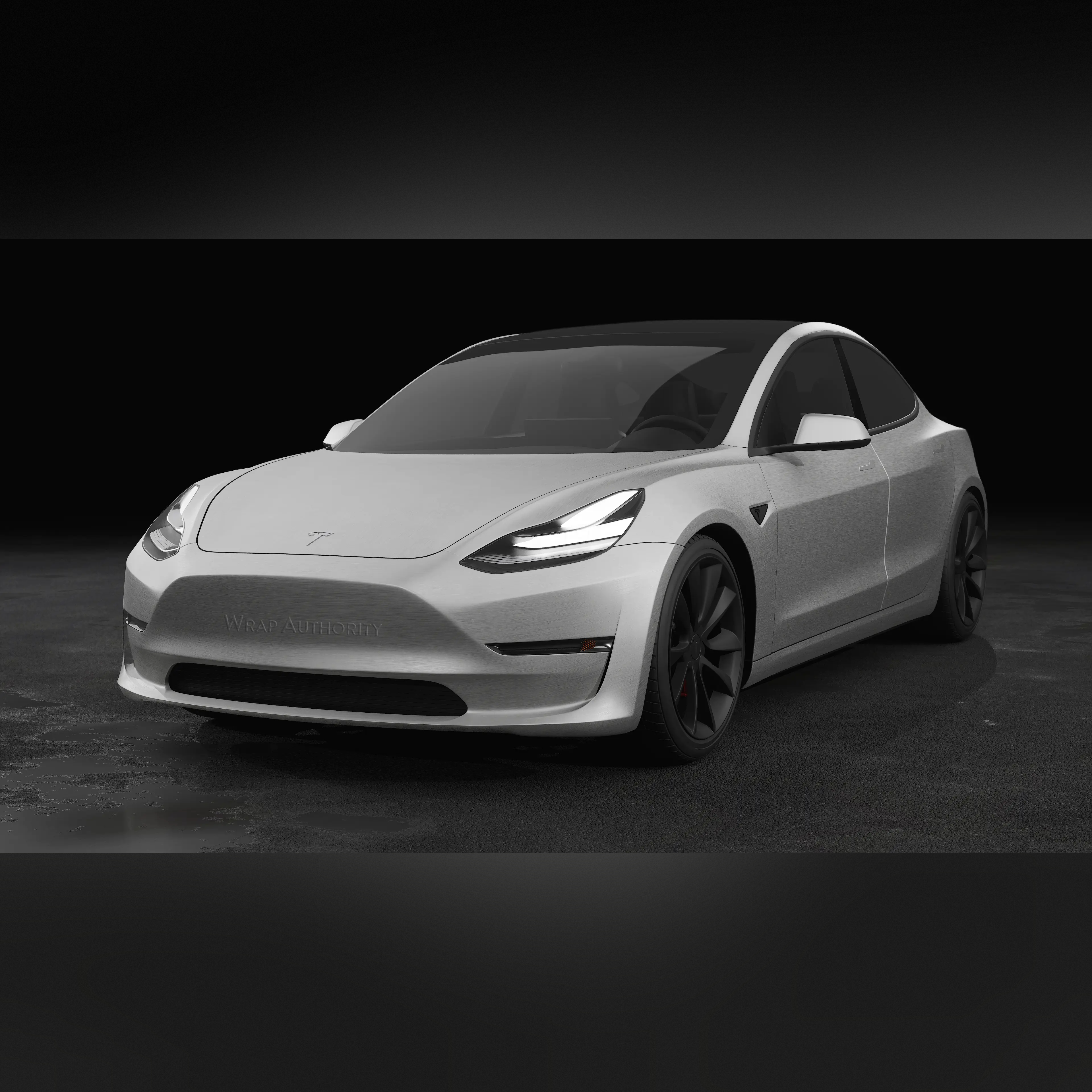 3M 2080  BRUSHED ALUMINUM VINYL FLEX WRAP | BR120