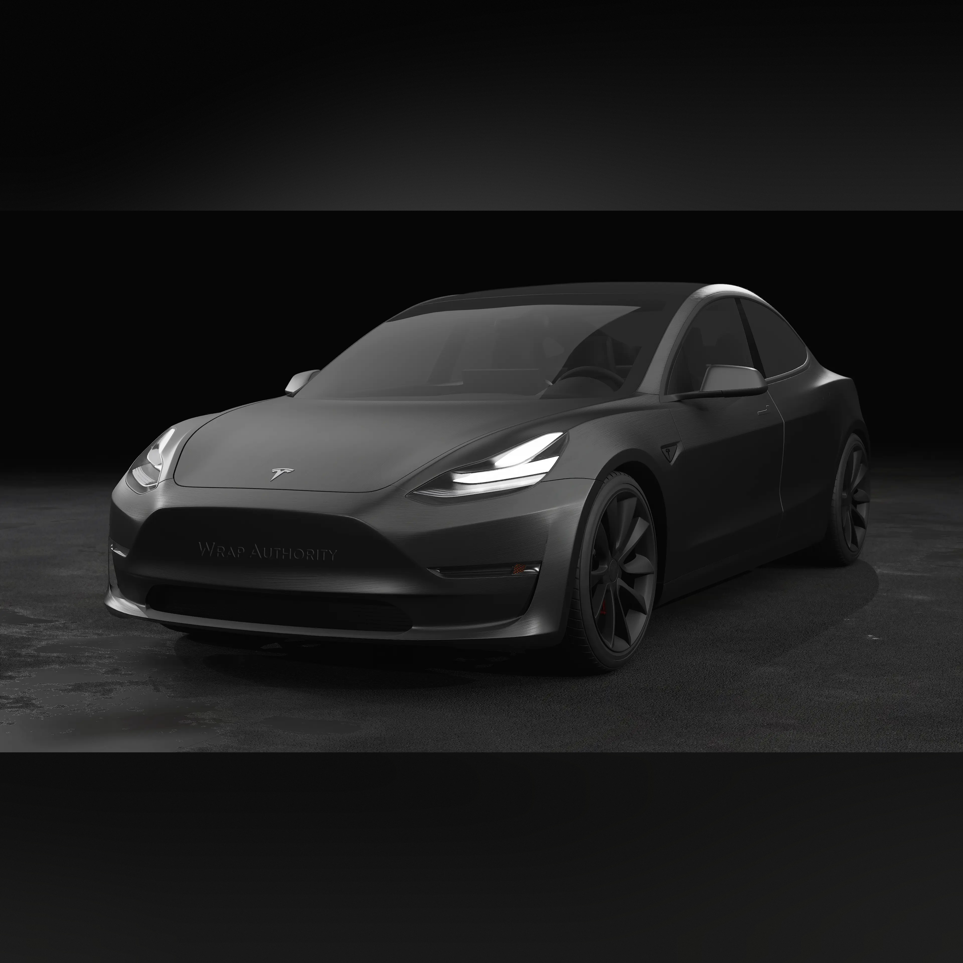 3M 2080  BRUSHED STEEL VINYL FLEX WRAP | BR201