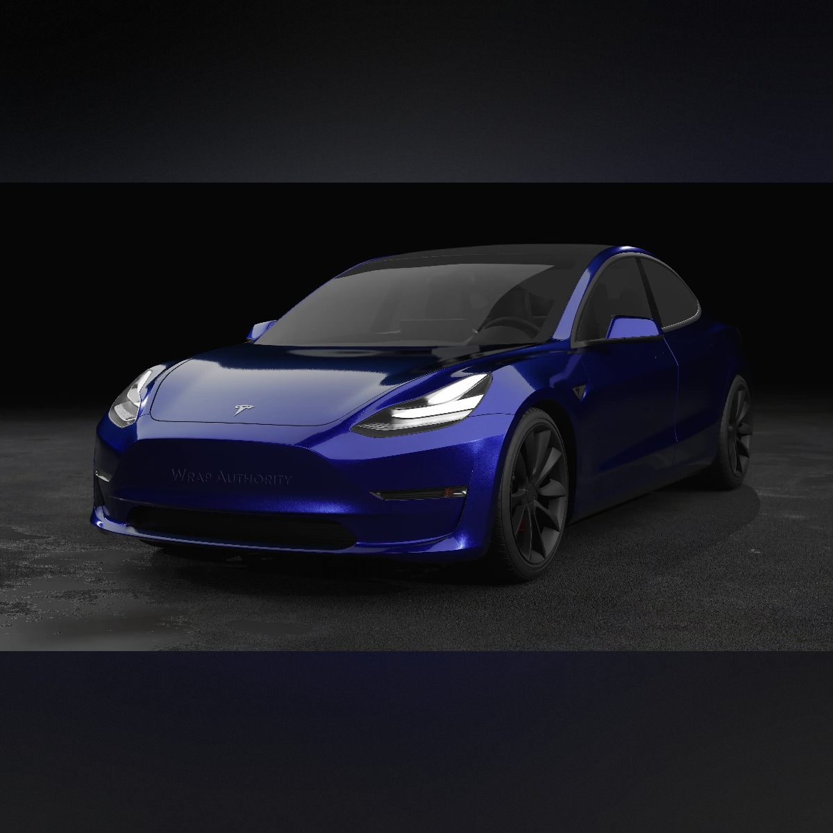 3M 2080 GLOSS BLUE RASPBERRY VINYL WRAP | G378