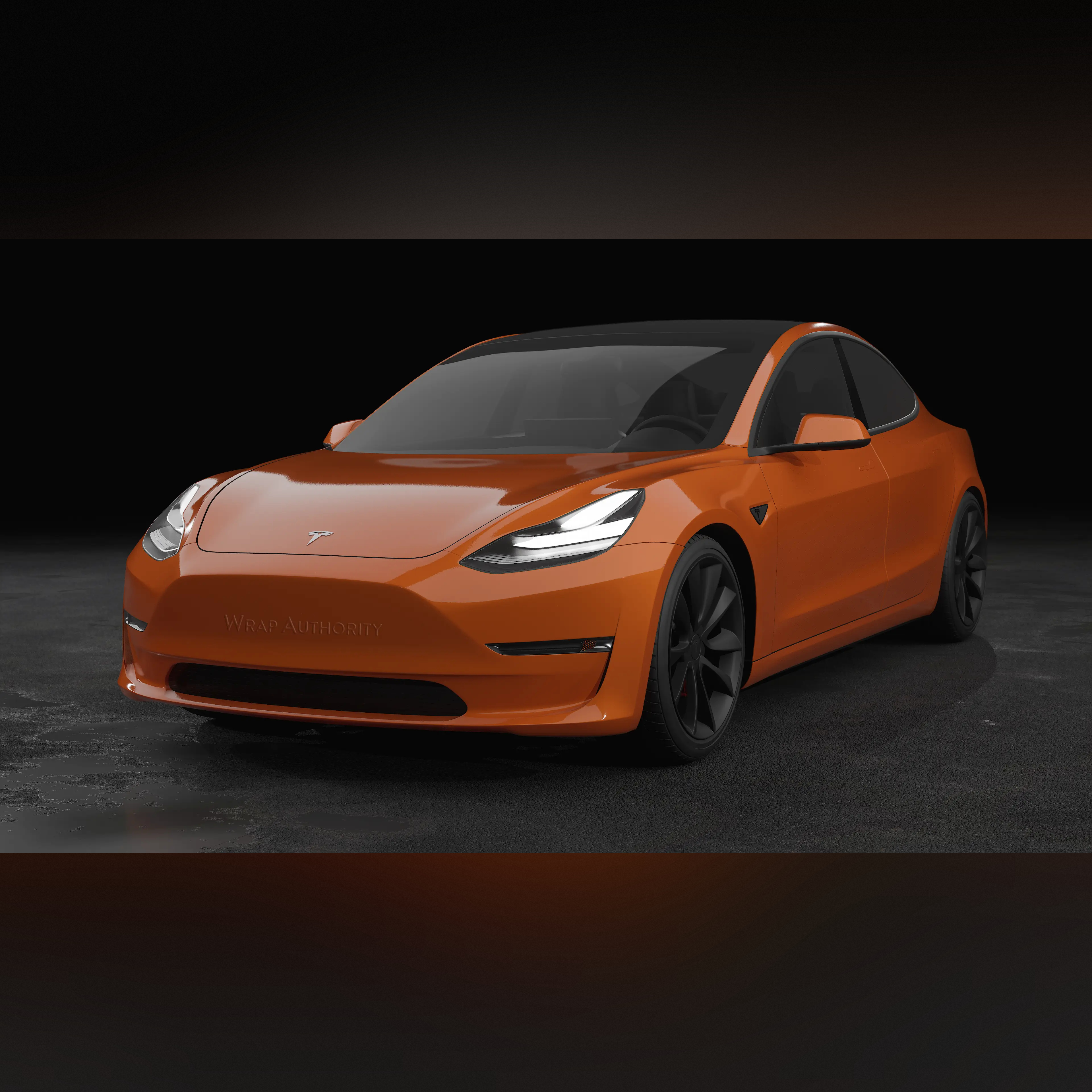 3M 2080 GLOSS DEEP ORANGE VINYL WRAP | G24