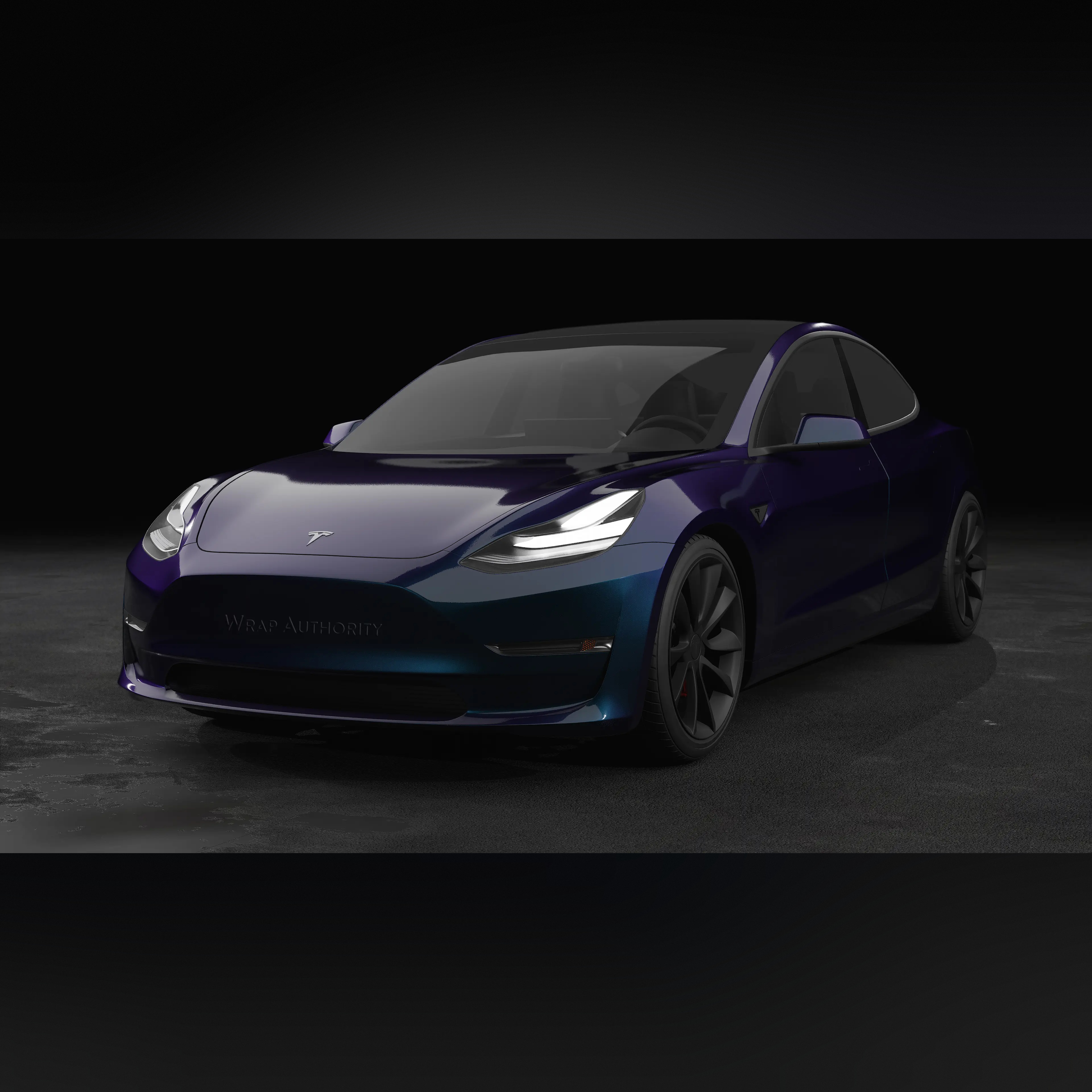 3M 2080  GLOSS FLIP DEEP SPACE VINYL WRAP | GP278