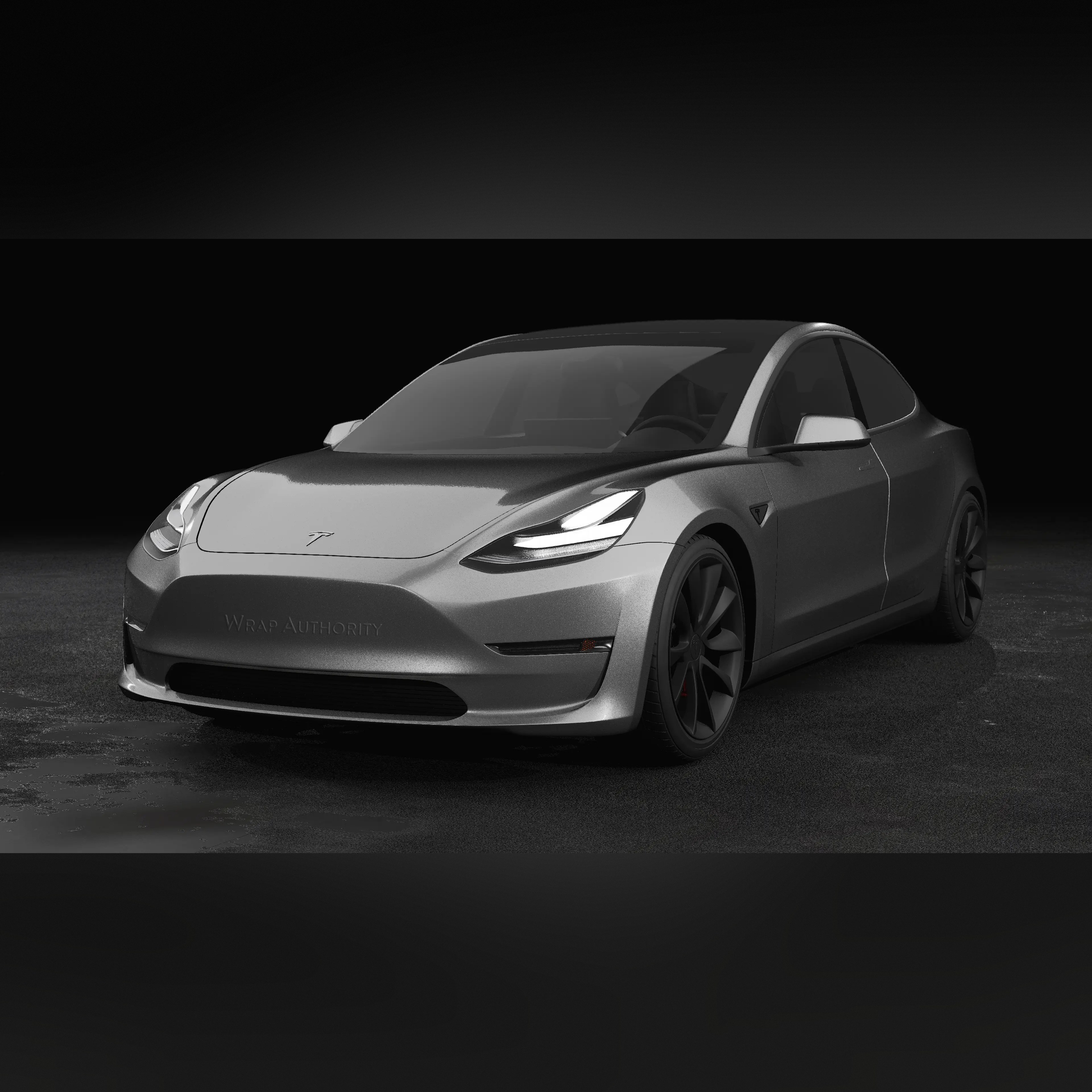 3M 2080 GLOSS WHITE ALUMINUM VINYL WRAP | G120