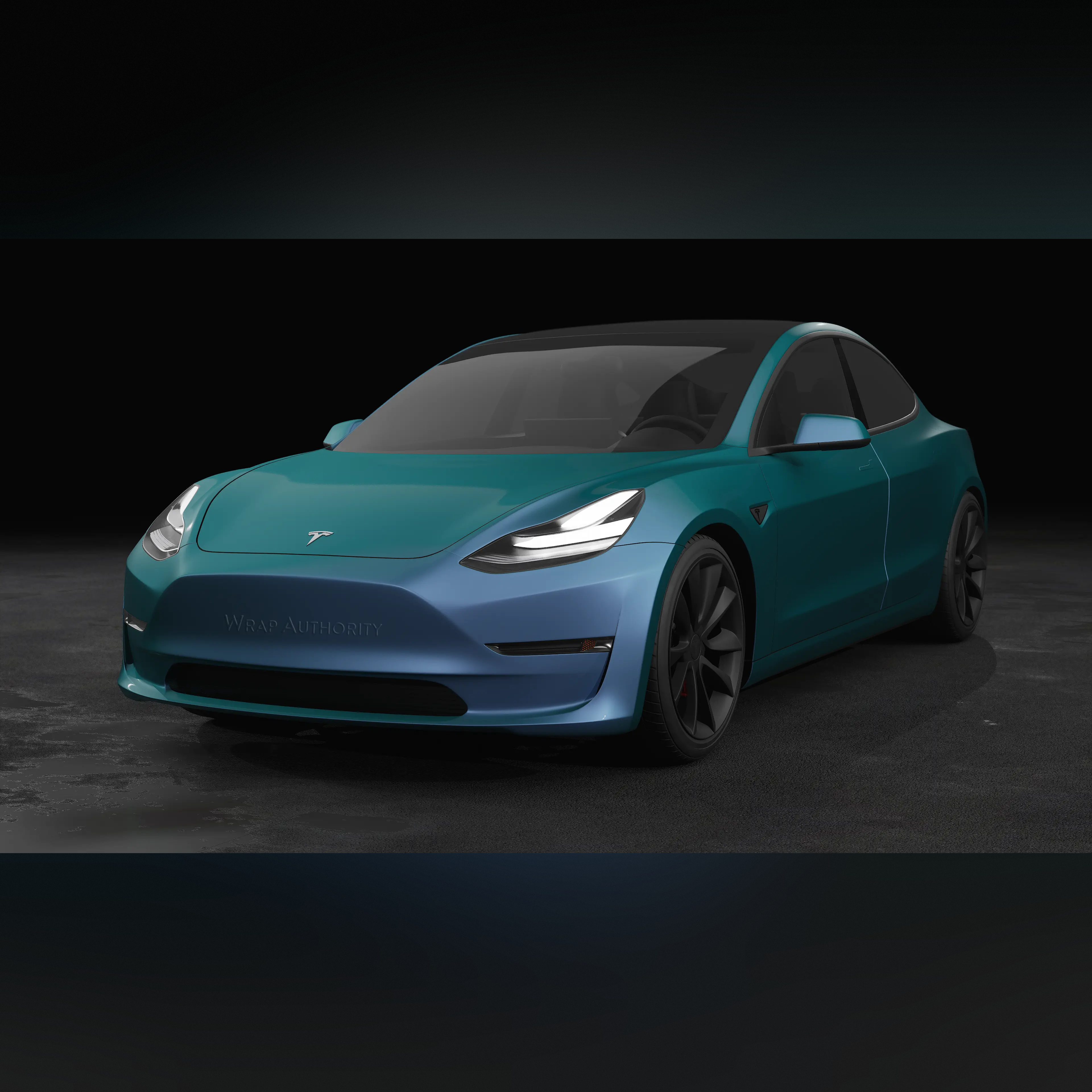 3M 2080  SATIN FLIP CARIBBEAN SHIMMER VINYL WRAP | SP276