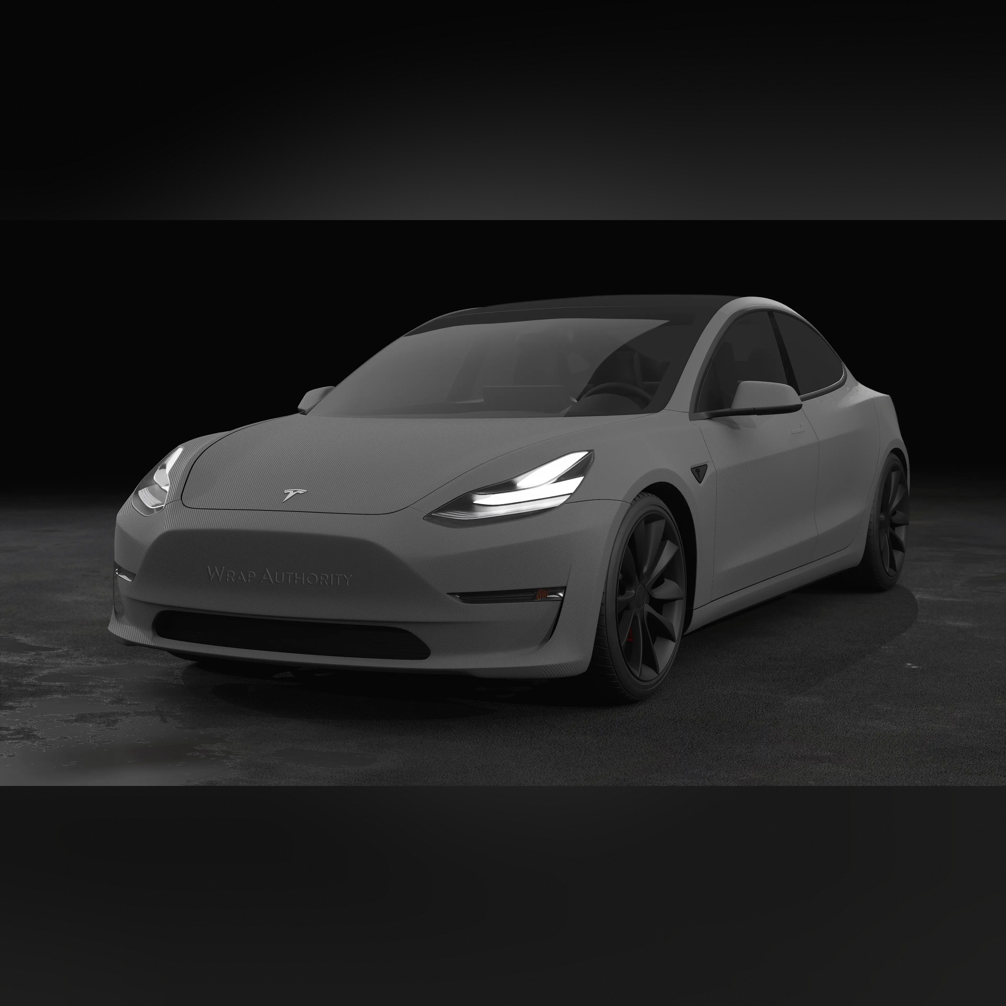 3M 2080 WHITE CARBON FIBER VINYL WRAP | CFS10