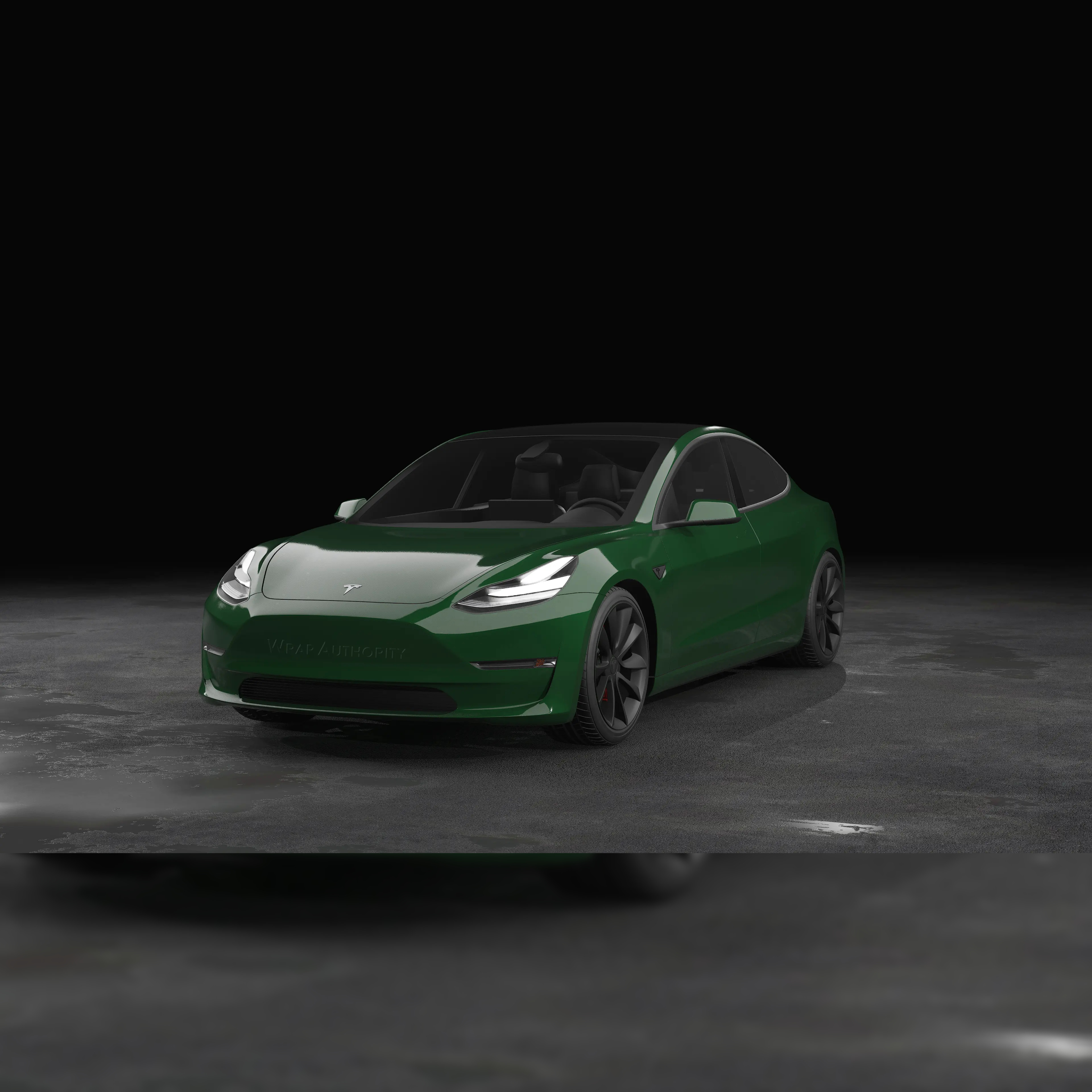 AVERY DENNISON SW900 SUPREME GLOSS DARK GREEN VINYL WRAP | 792-O