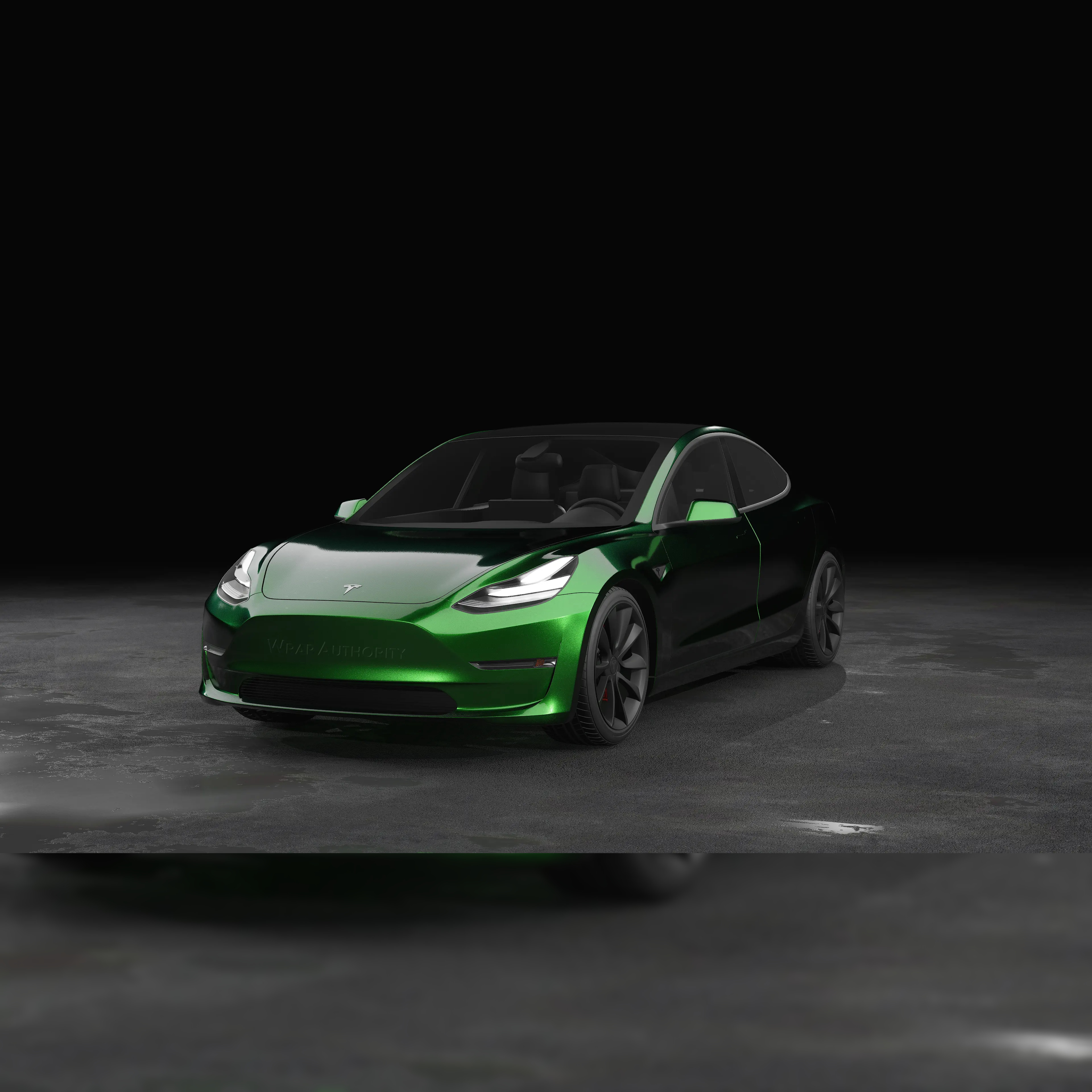 AVERY DENNISON SW900 SUPREME GLOSS METALLIC RADIOACTIVE VINYL WRAP | 762-M