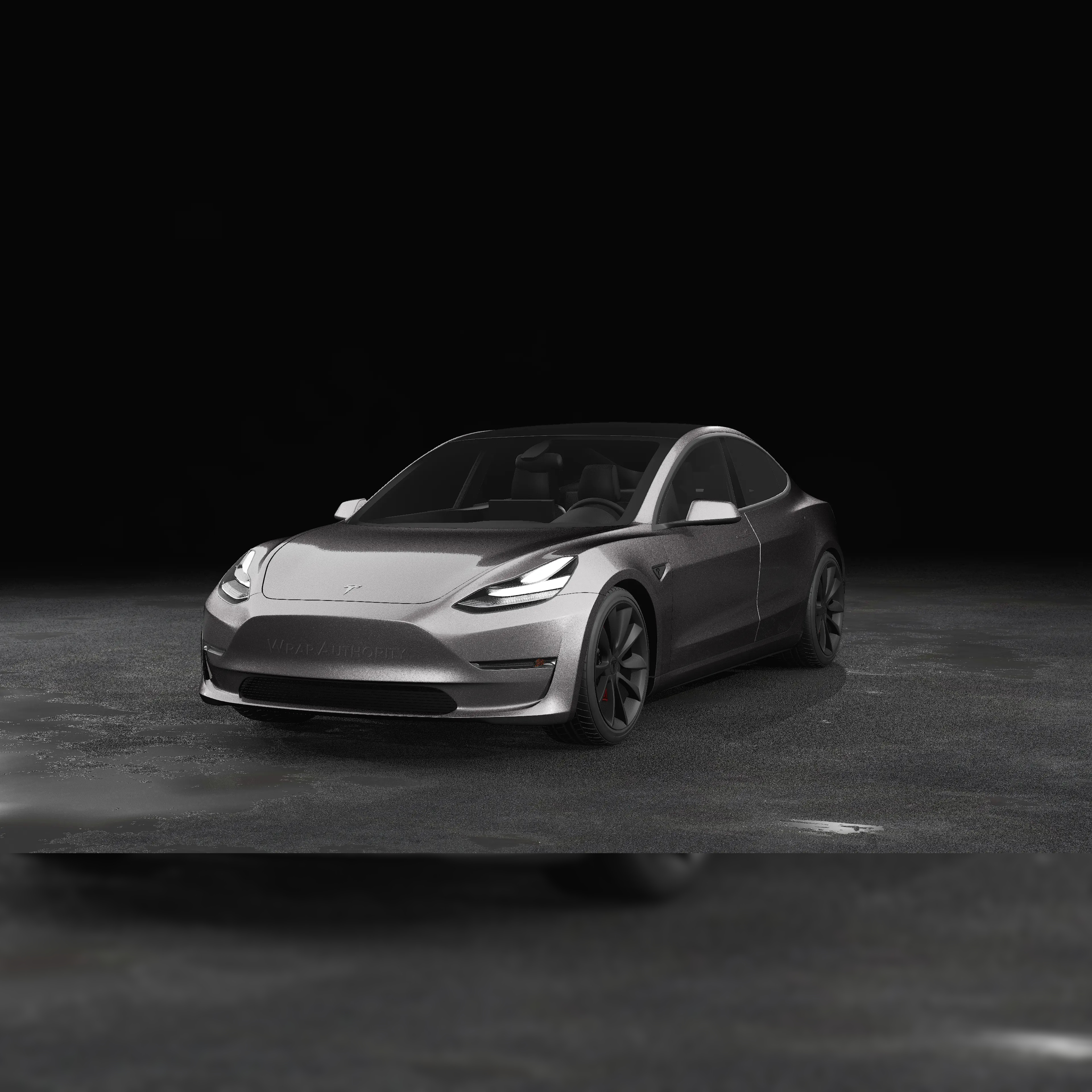 AVERY DENNISON SW900 SUPREME GLOSS QUICK SILVER METALLIC VINYL WRAP | 816-M