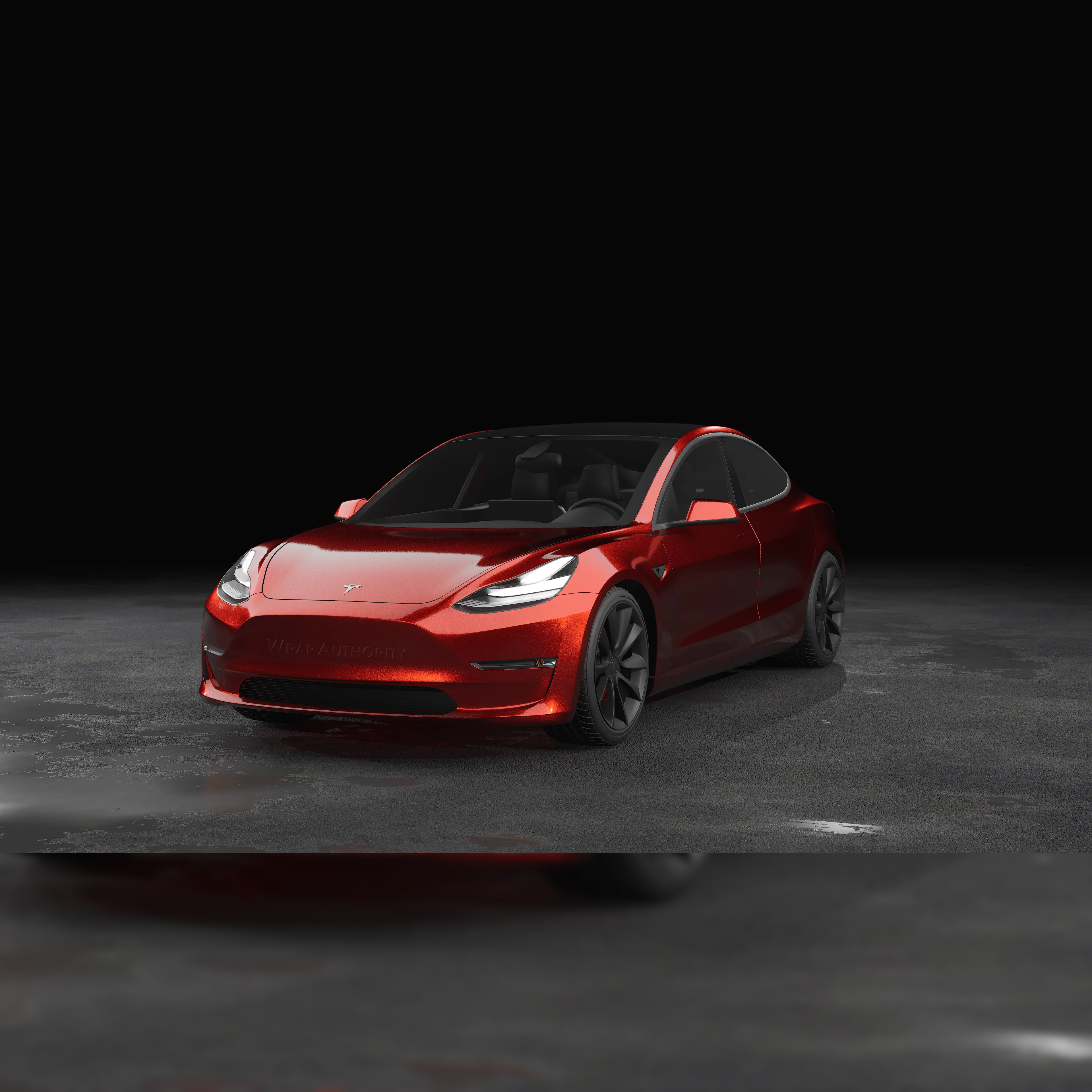 AVERY DENNISON SW900 SUPREME GLOSS RED DIAMOND VINYL WRAP | 426-D