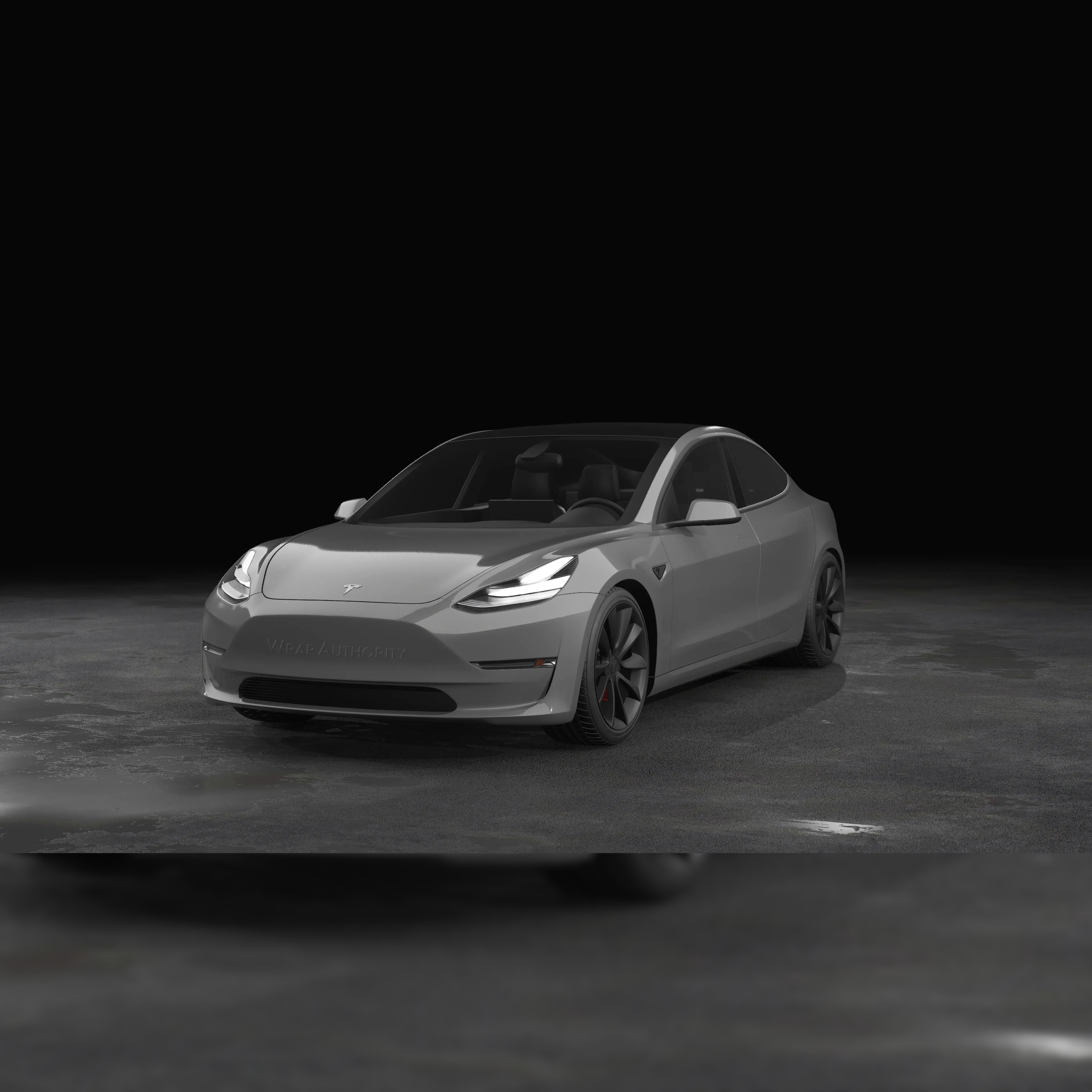 AVERY DENNISON SW900 SUPREME GLOSS ROCK GRAY VINYL WRAP | 821-O