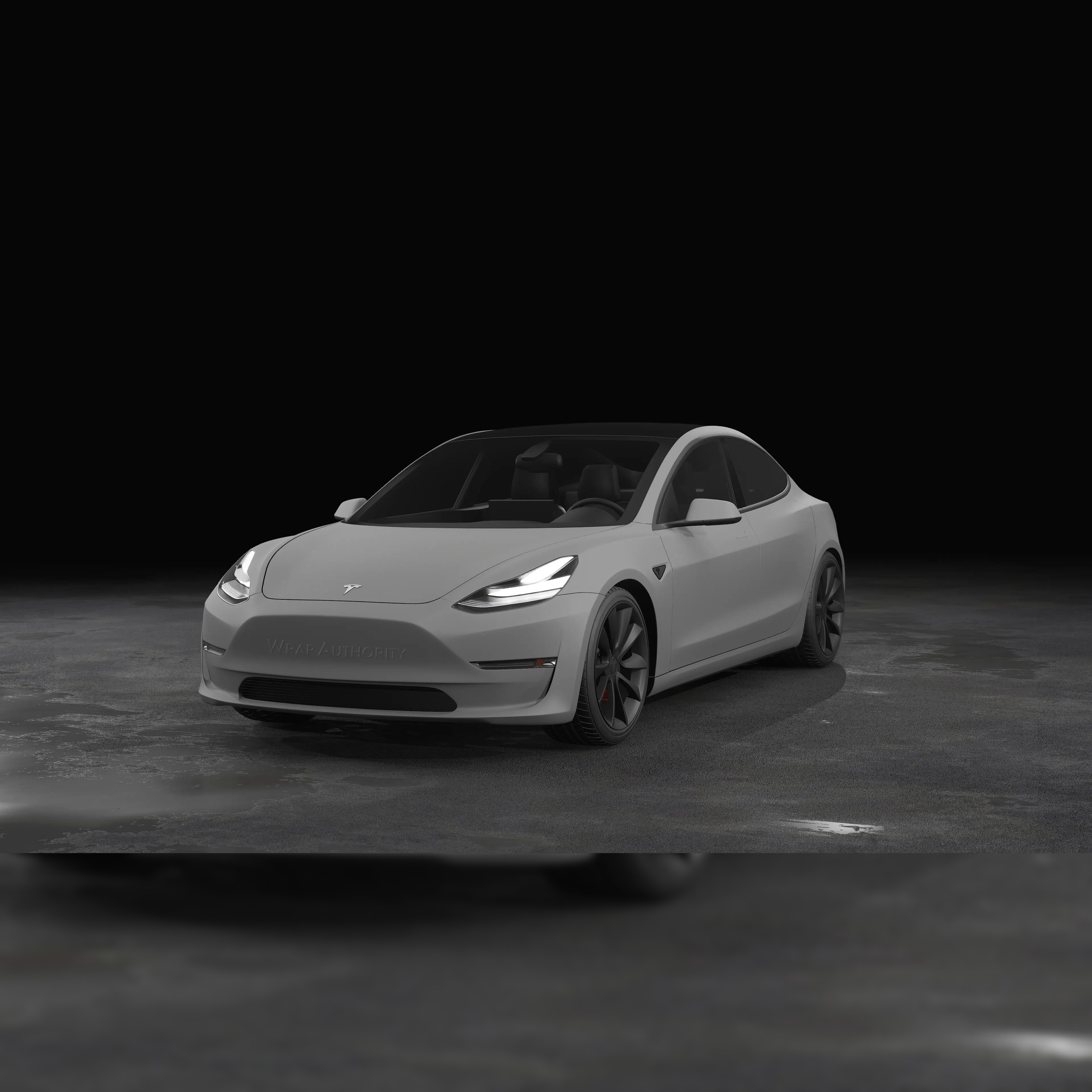 AVERY DENNISON SW900 SUPREME MATTE DARK GRAY VINYL WRAP | 856-O