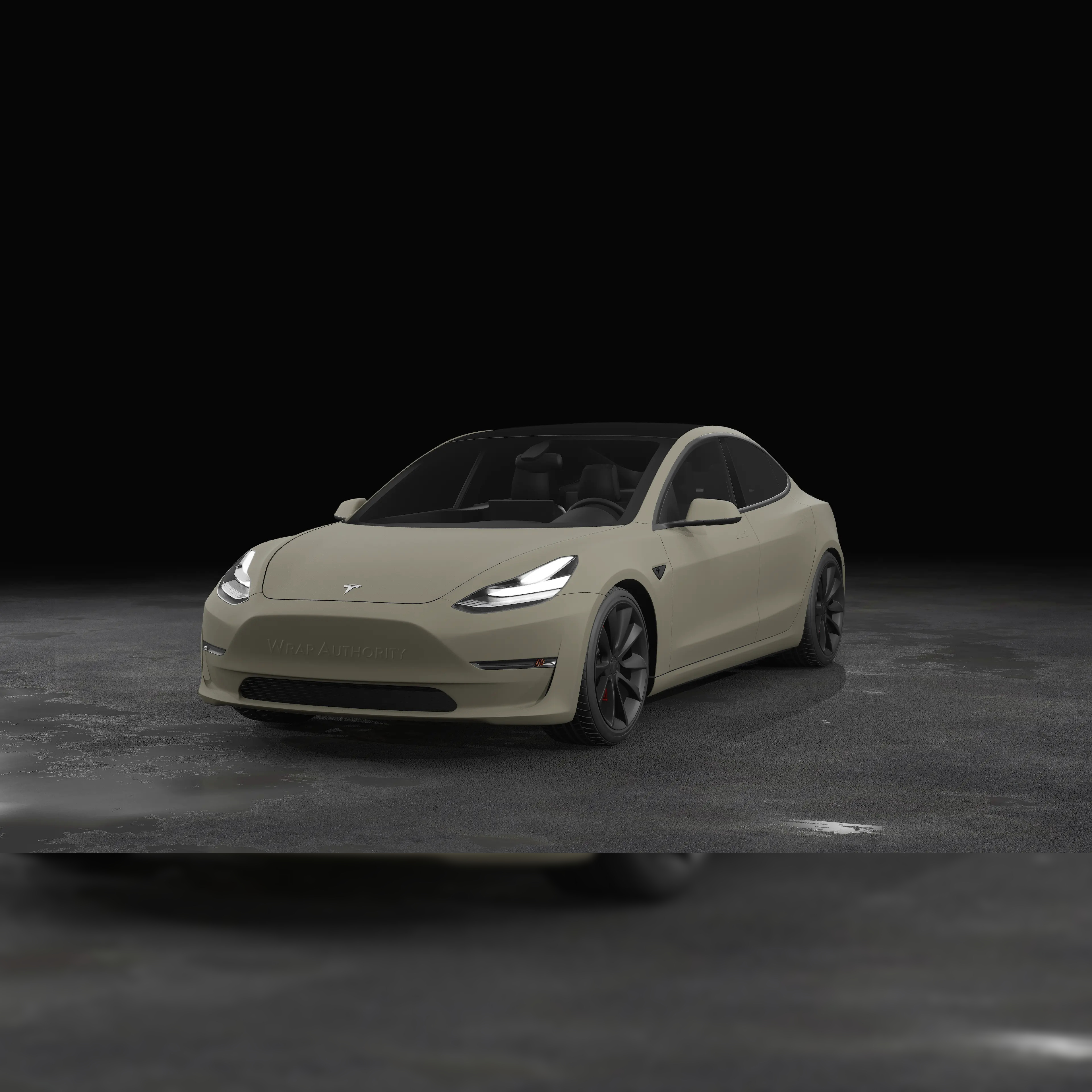 AVERY DENNISON SW900 SUPREME MATTE KHAKI VINYL WRAP | 711-O