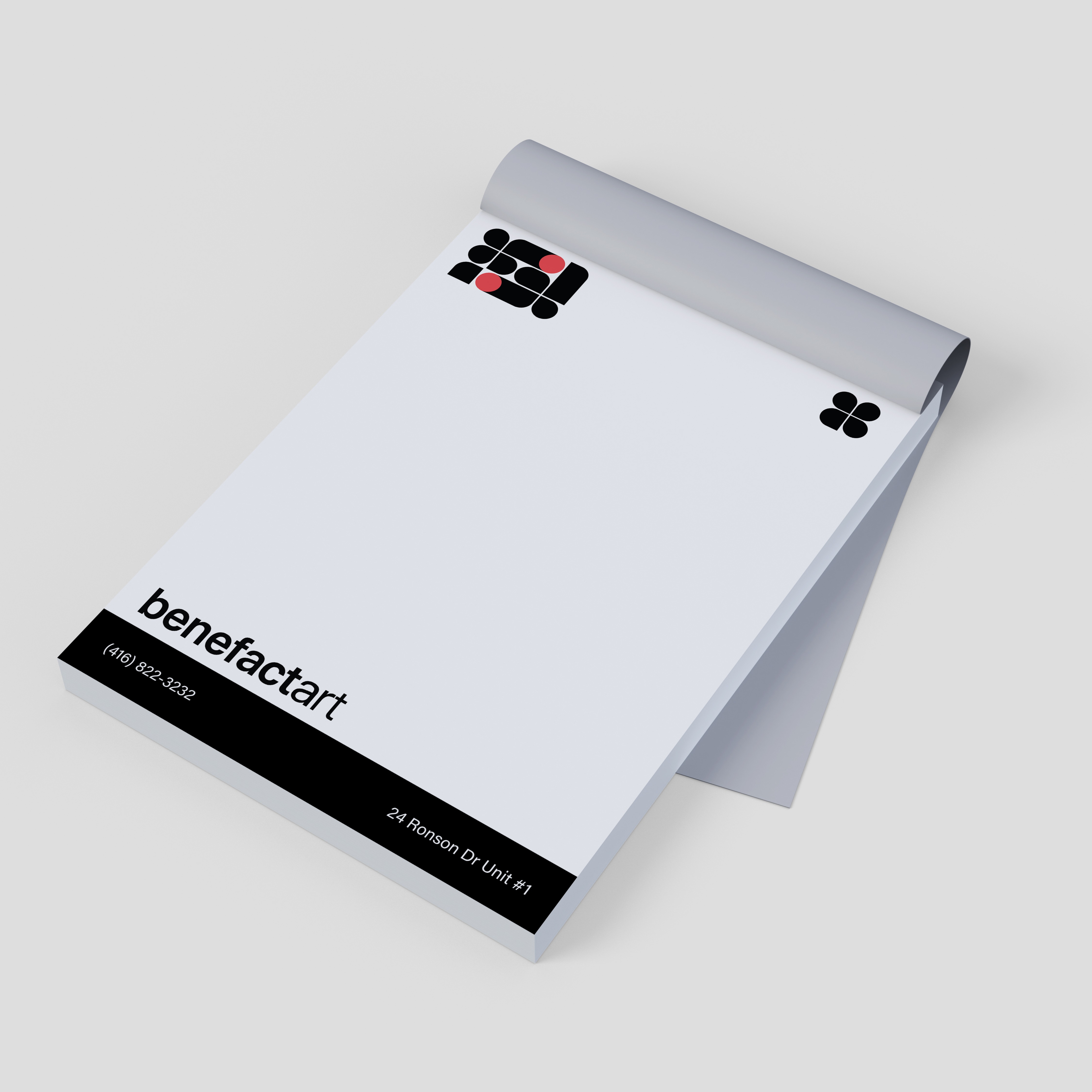 Bloc-notes 60lb non couché - 50 pages