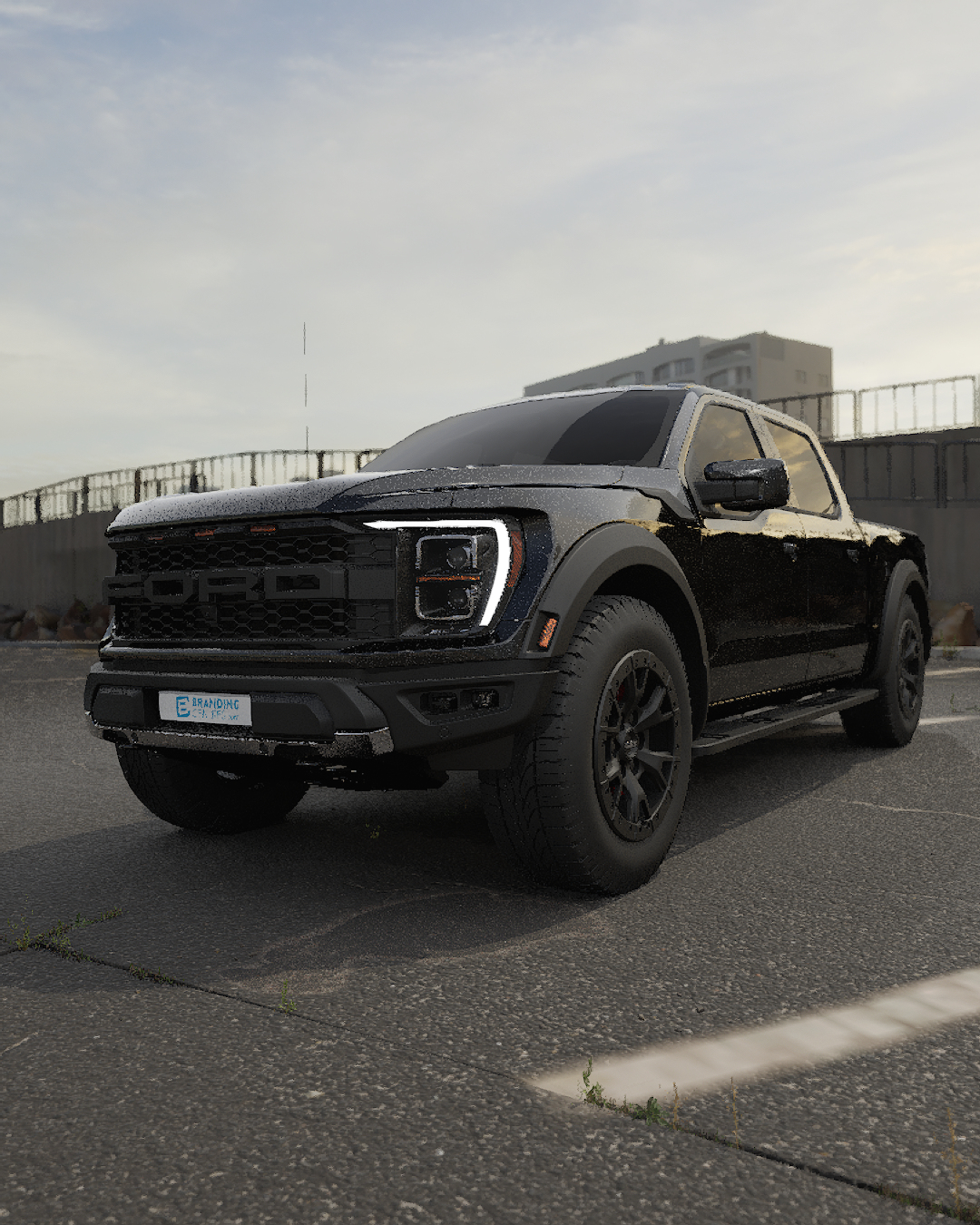 KPMF Black Glitter Gloss