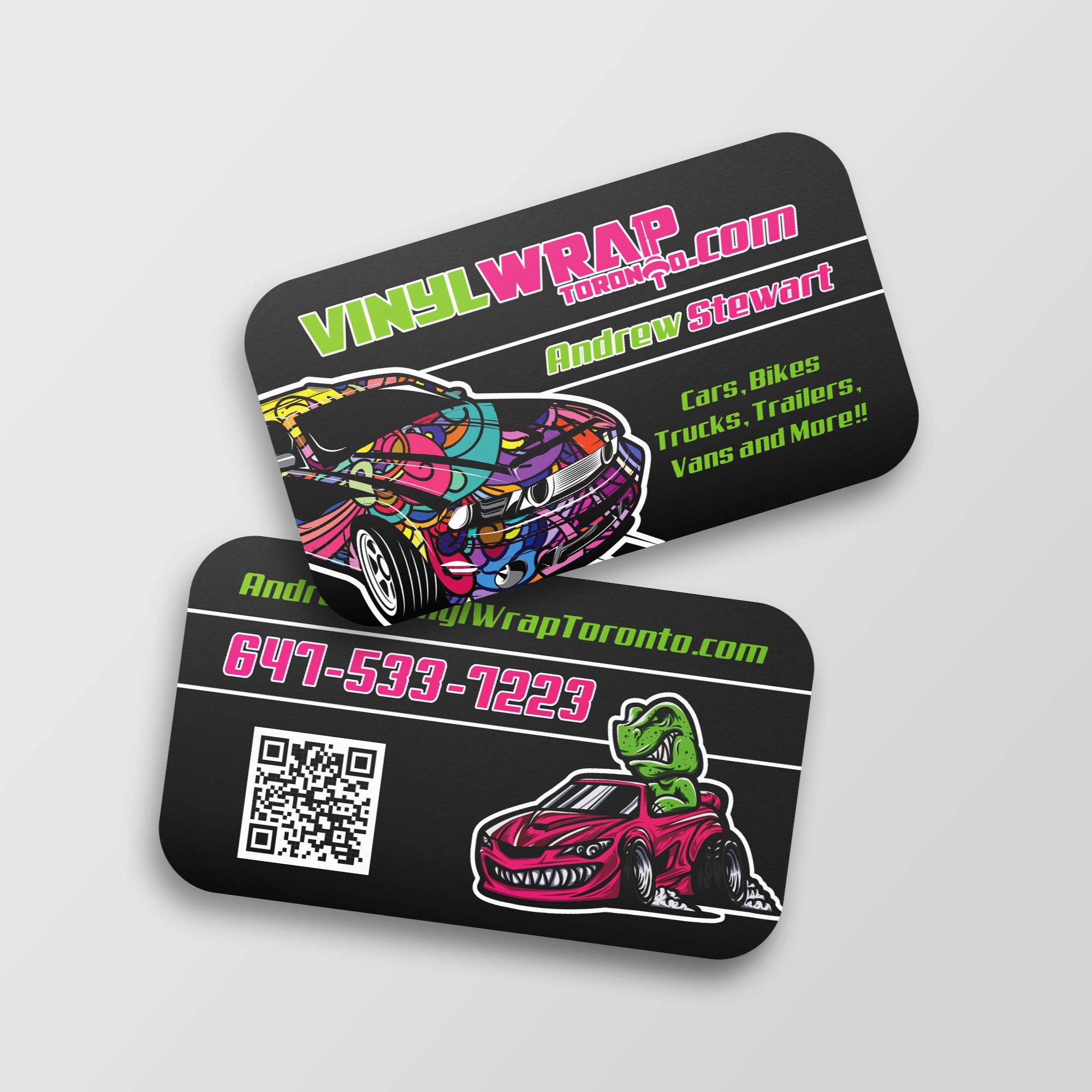 Matte / Silk Laminated Business Cards