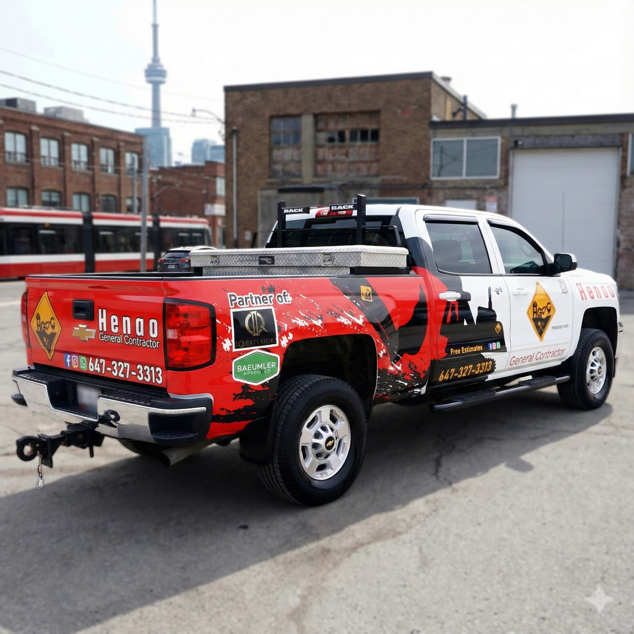 Truck Partial Wraps