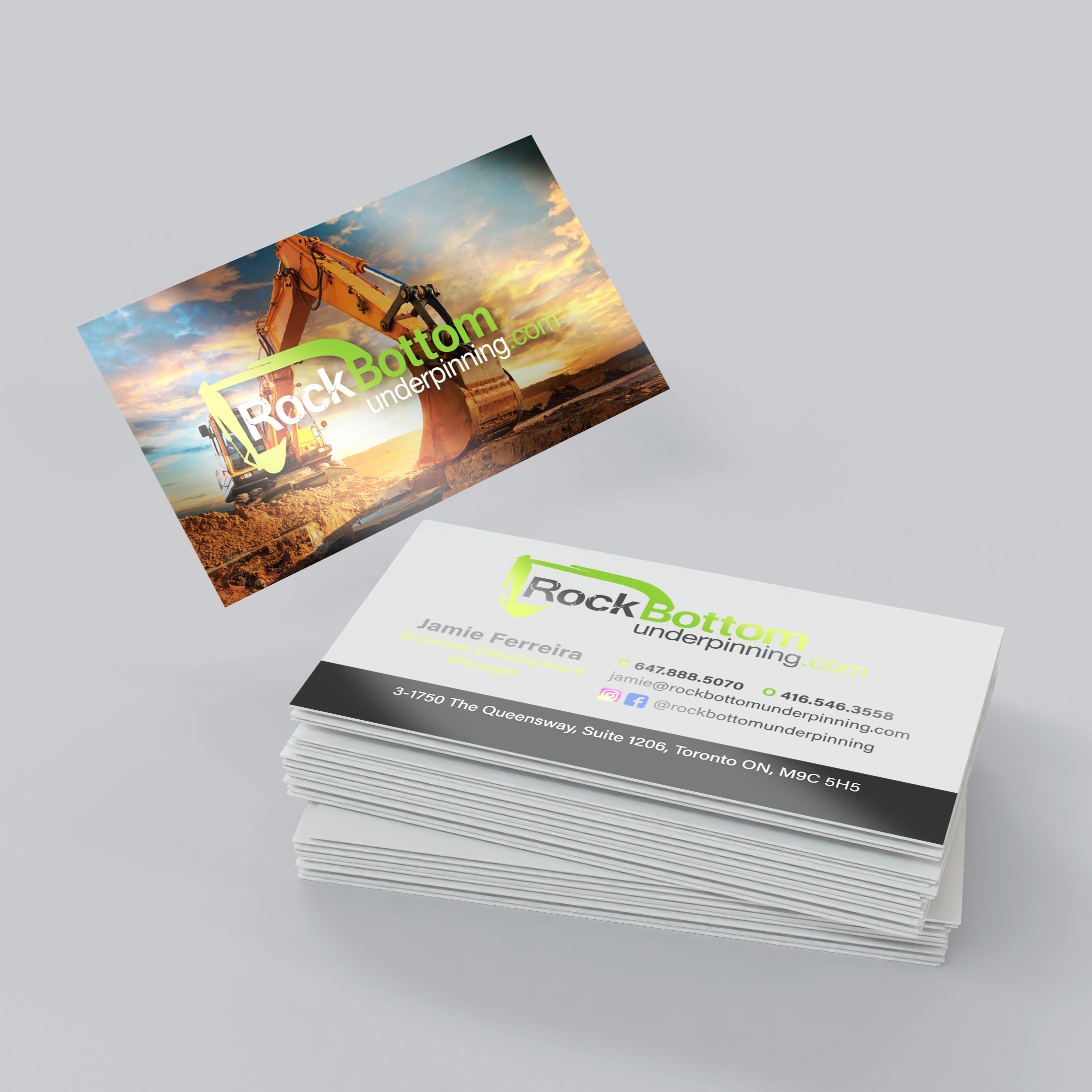 Cartes de Visite UV