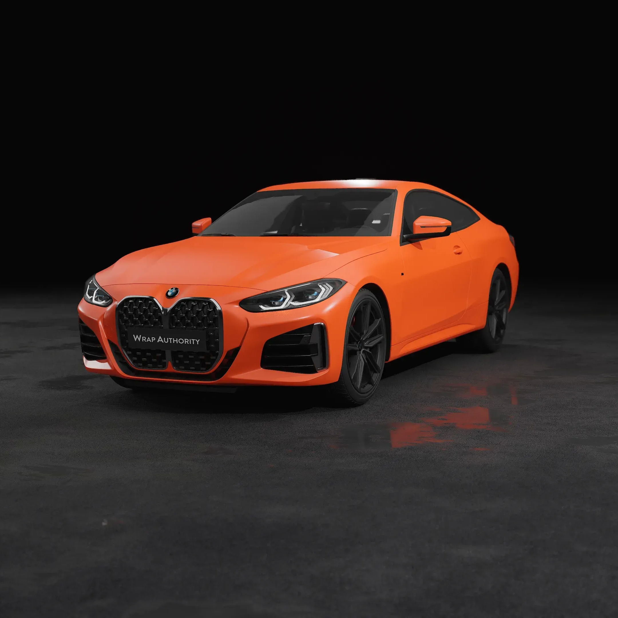 3M Fluorescent Satin Neon Orange VCW17074