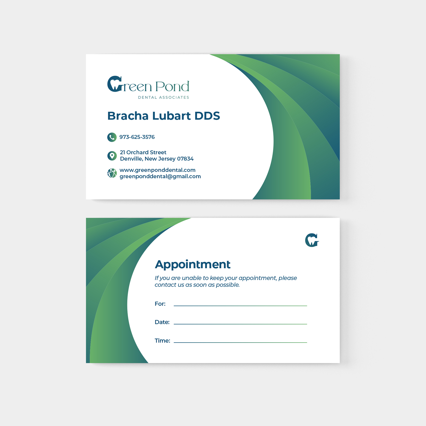 Appointment Cards 1