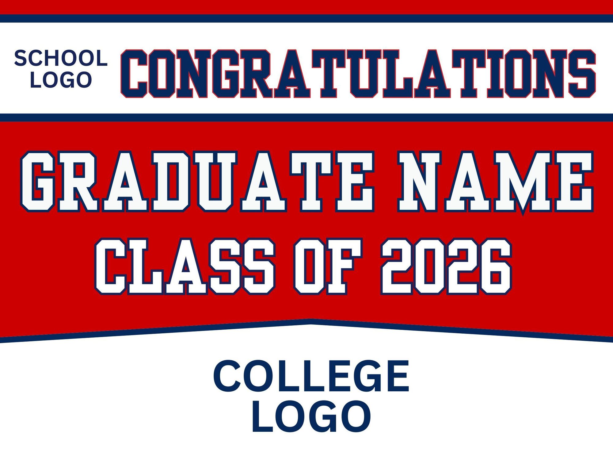 Graduation Yard Sign 1