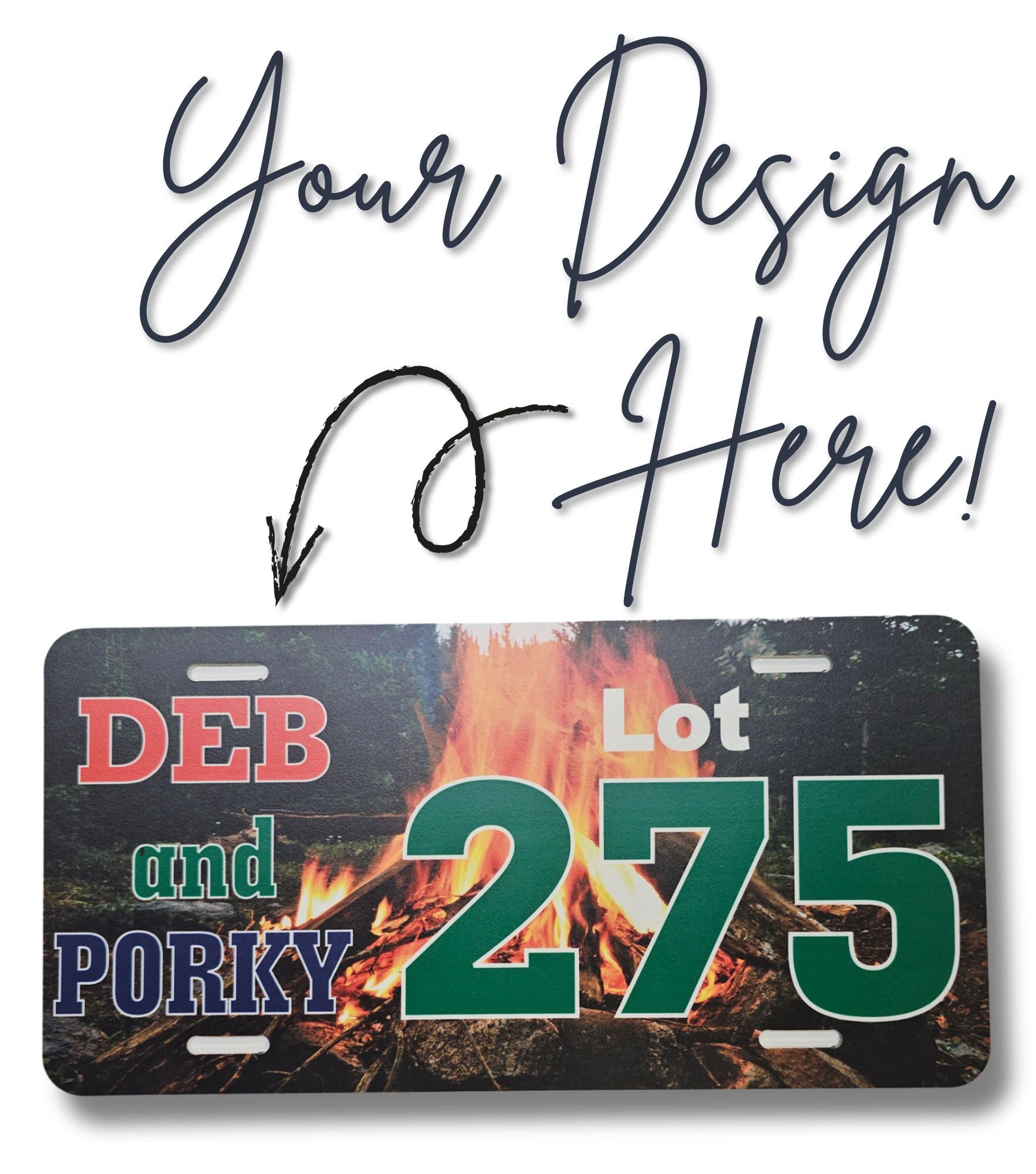 Custom License Plate