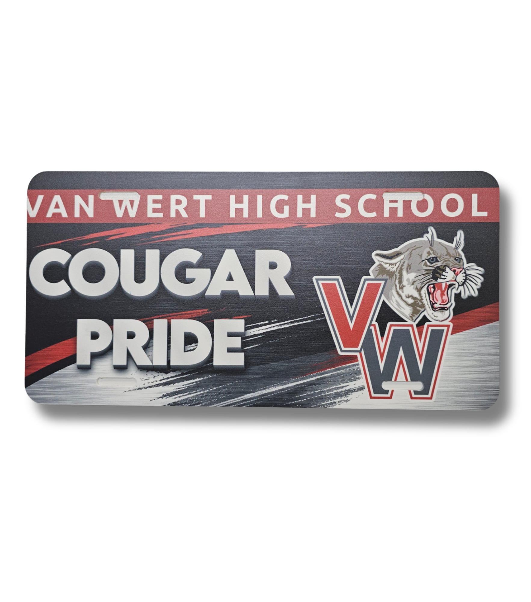 Van Wert License Plate - Athletic Fundraiser 1