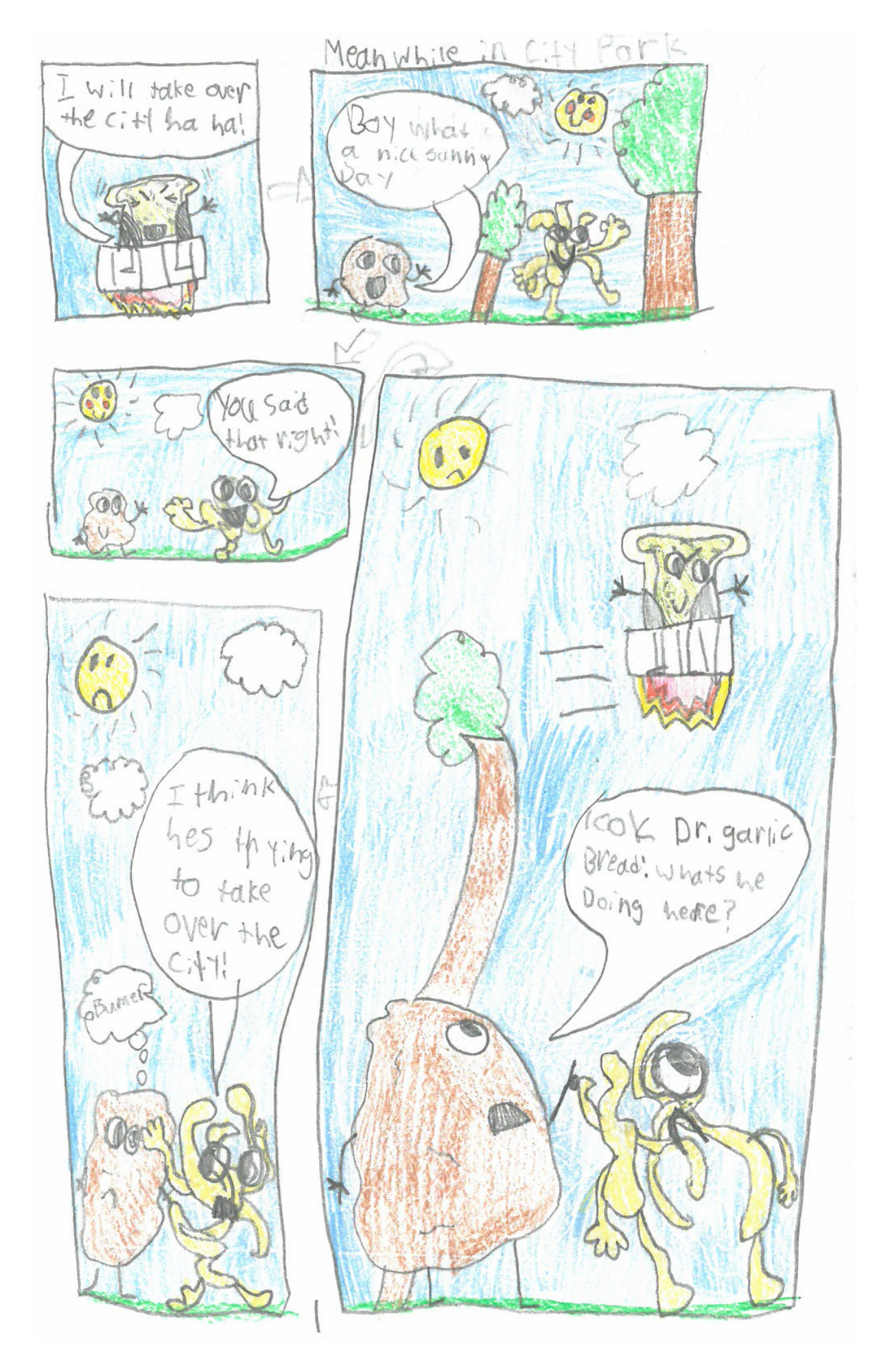 Super Spaghetti and Mega Meatball Comic Book - PRE ORDER 3