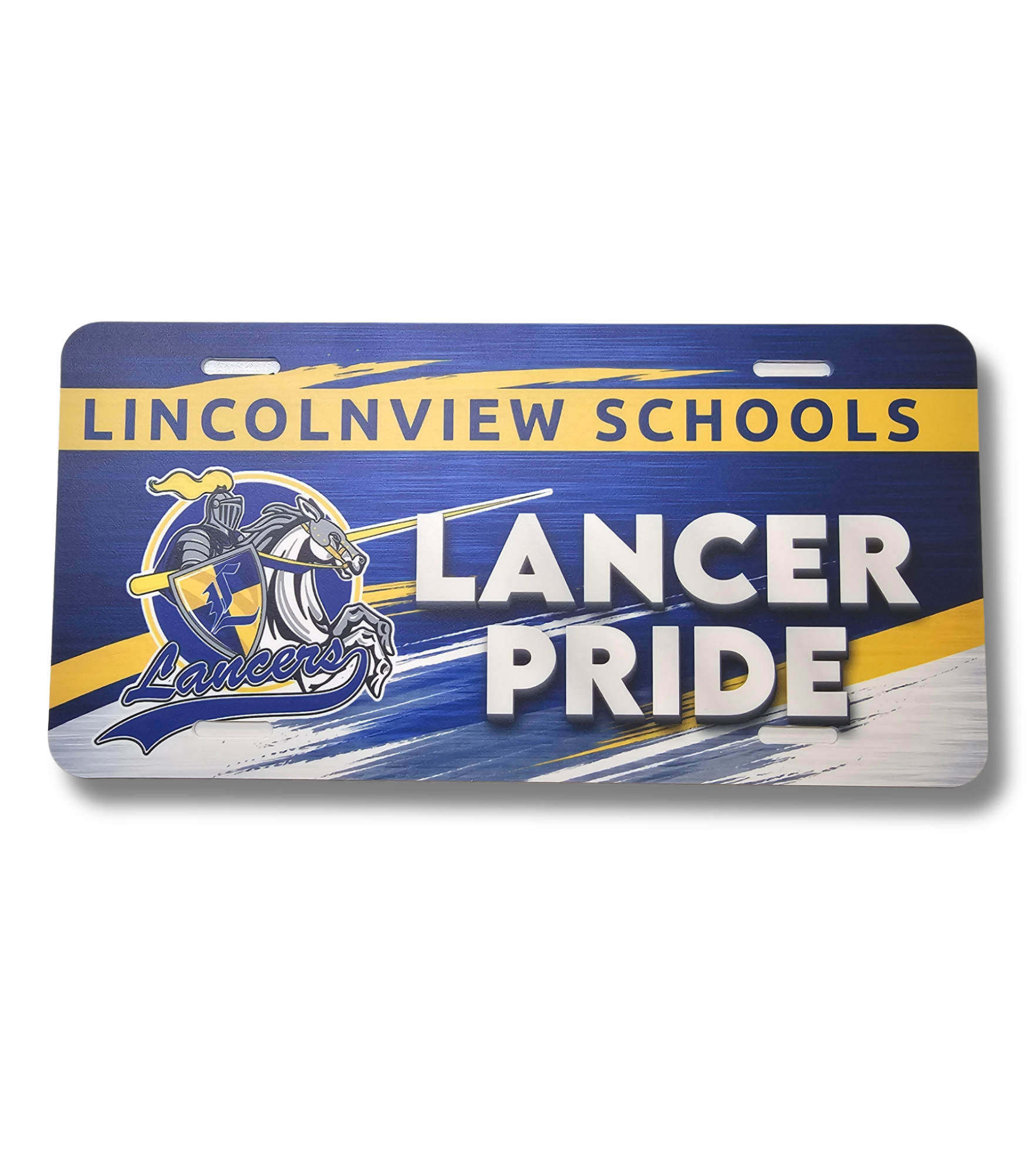 School License Plate 4