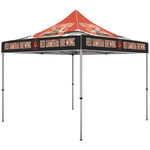 10x10 Custom Event Tent – Full Color Printed Canopy & Steel Frame 2