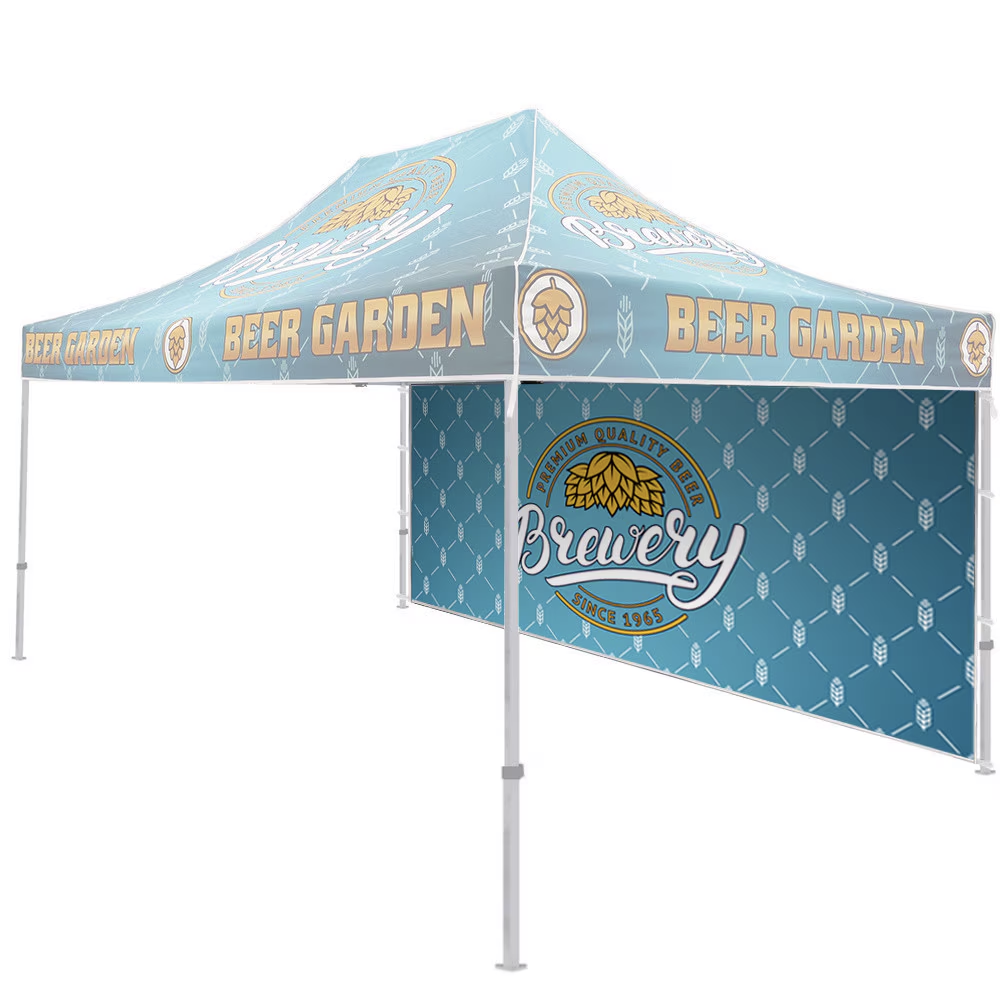 10x15 Custom Event Tent – Full Color Printed Canopy & Aluminum Frame 3