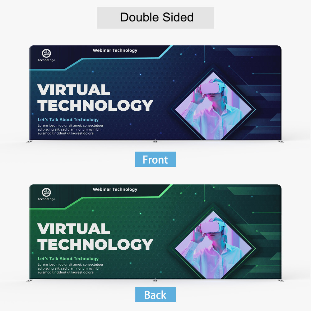 Backdrop Fabric Displays - 20 ft 4