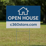 Yard Signs – Package of 100 (18×24 with H-Stakes) – $485 Promo! (Includes Free Shipping & Design) 4