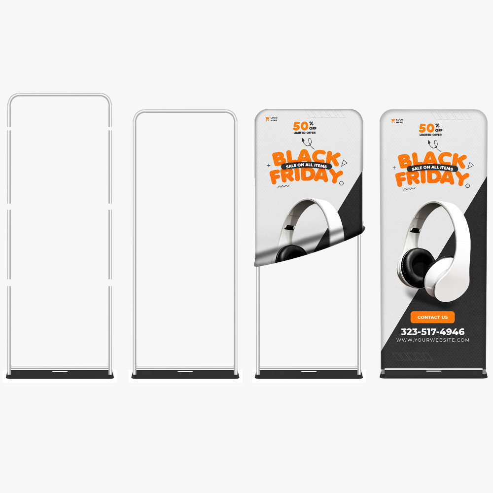 Tension Fabric Banner Stand Promo (Display Banners and Stands) 4
