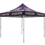 10x10 Custom Event Tent – Full Color Printed Canopy & Aluminum Frame 1