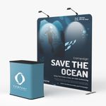 Backdrop Fabric Displays - 8 ft 1