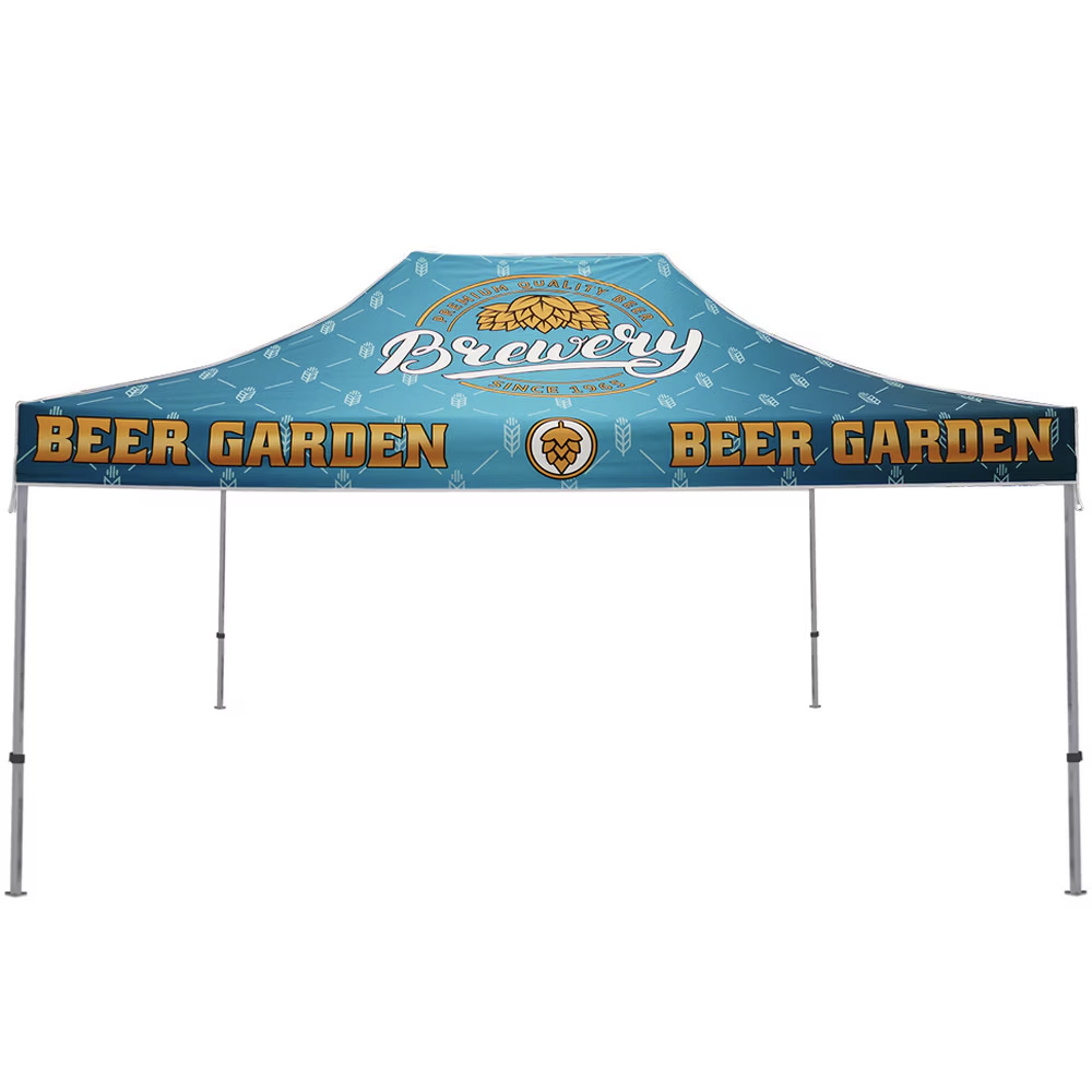 10x15 Custom Event Tent – Full Color Printed Canopy & Aluminum Frame 2
