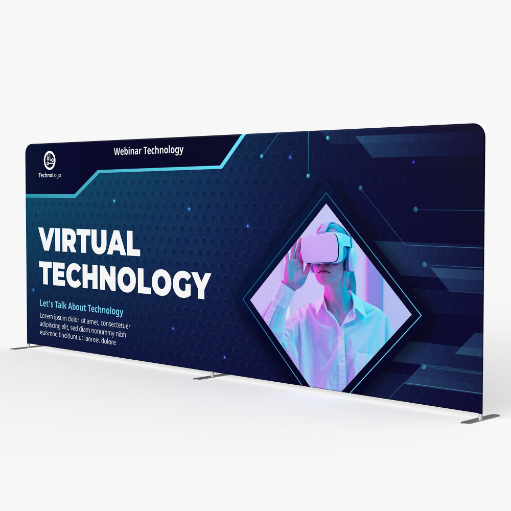 Backdrop Fabric Displays - 20 ft 2