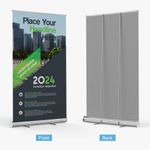 standard retractable banner 47in x 80in