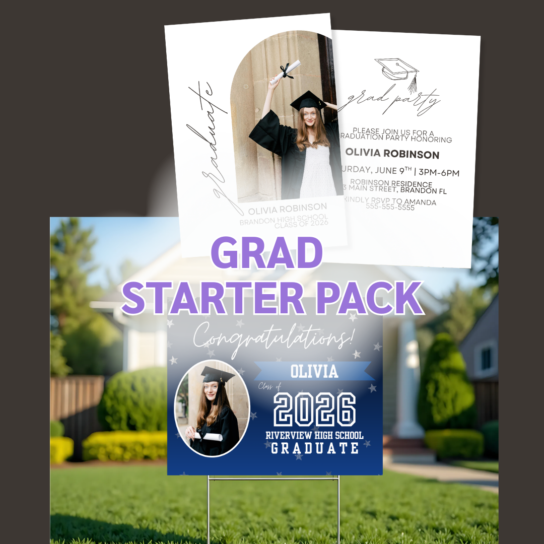 "Congrats, Grad!" Starter Pack